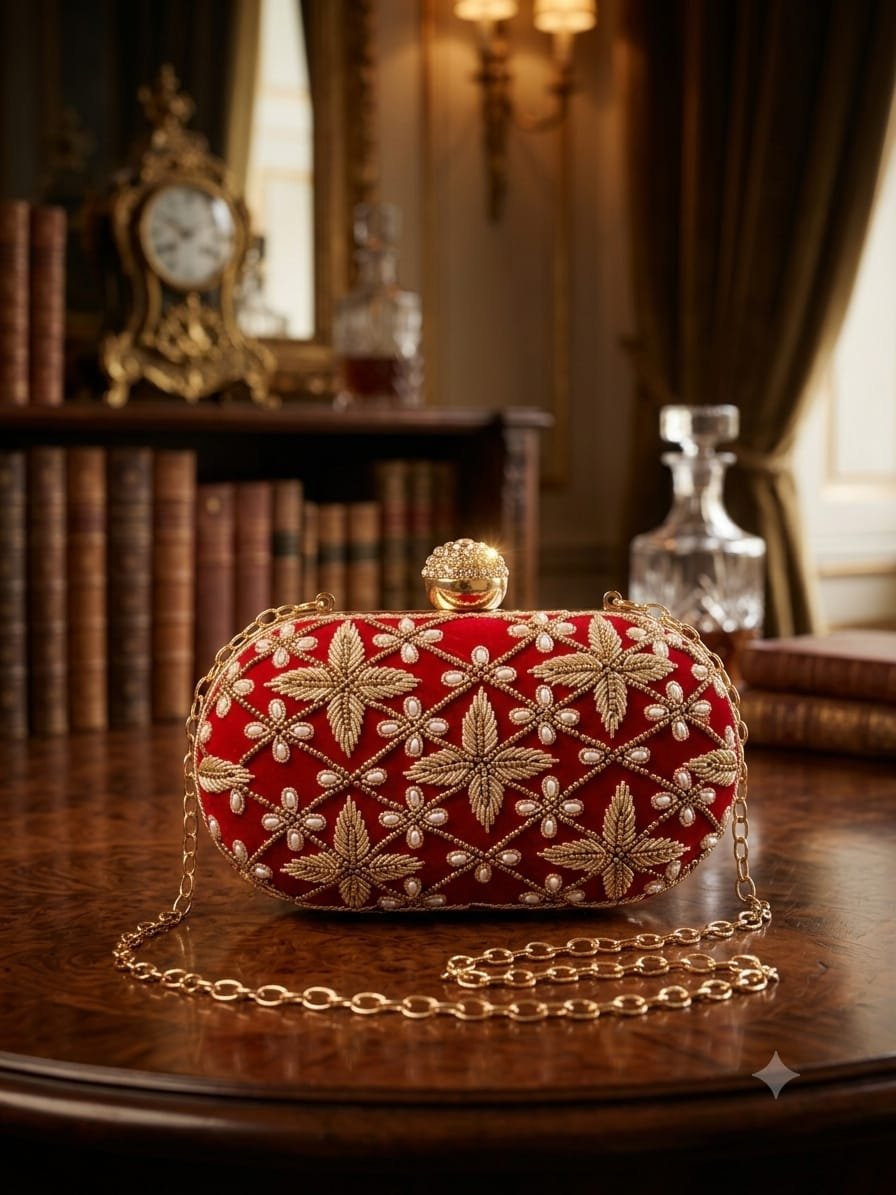 Fancy Oval Clutches