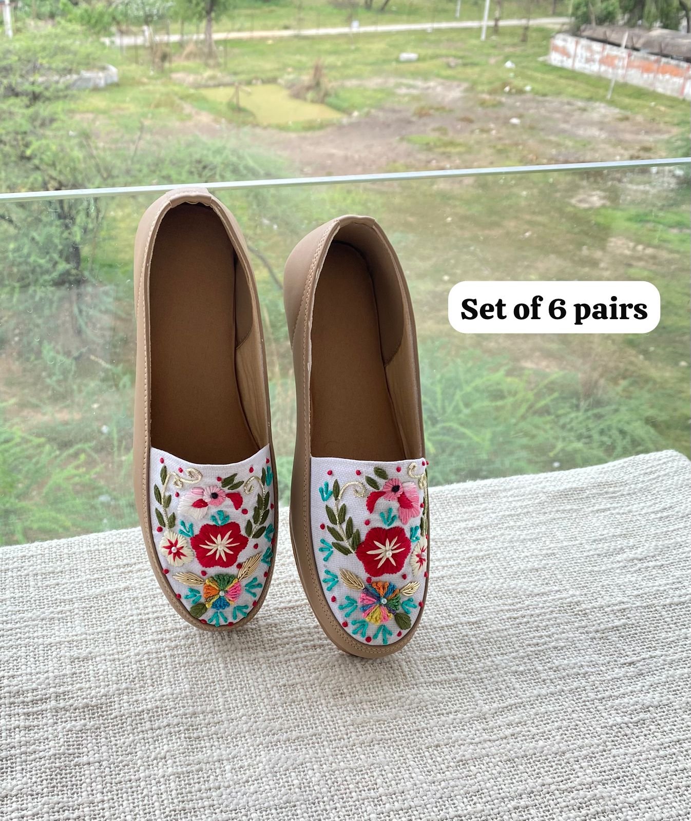 Embroidered Shoe