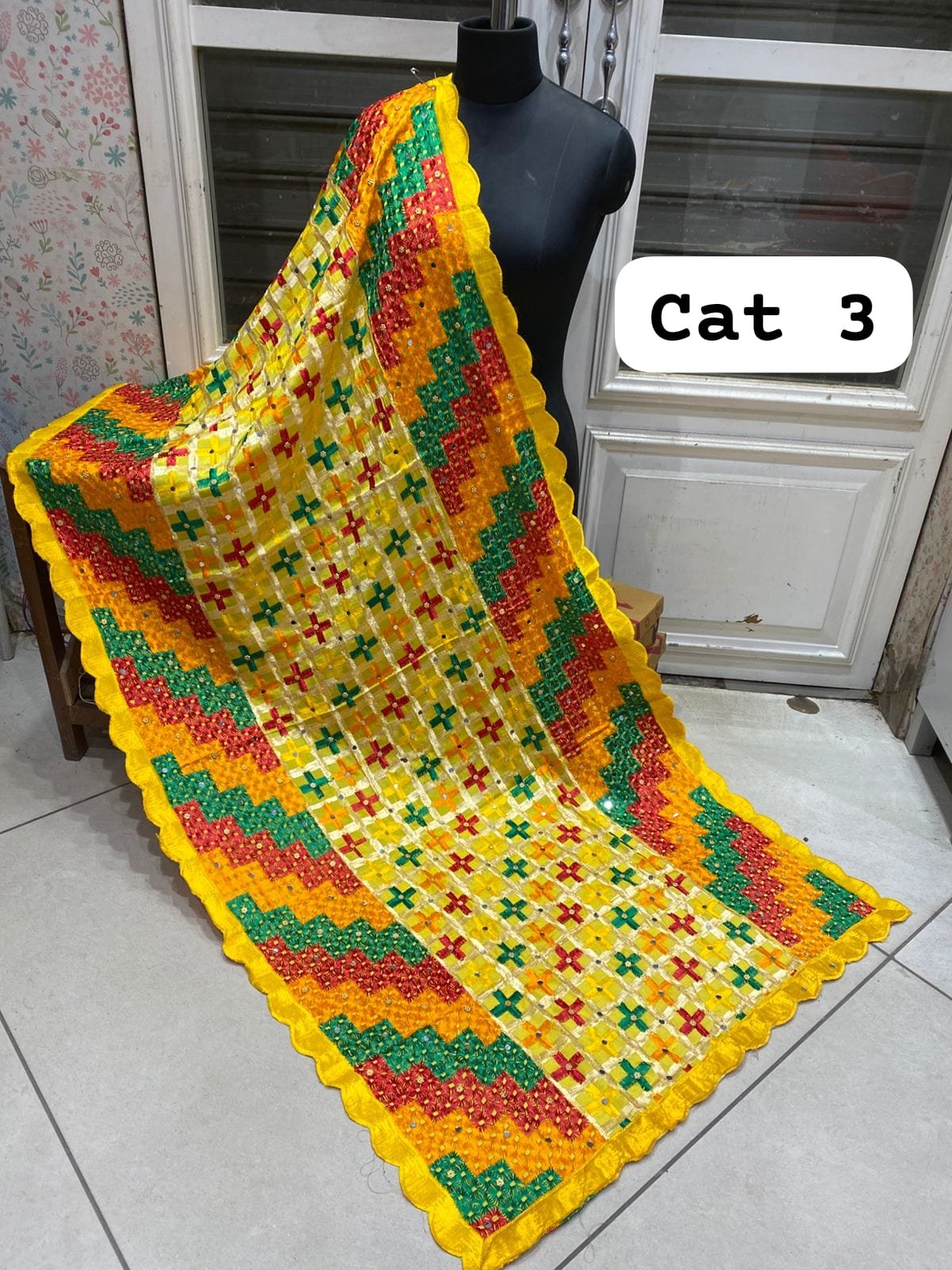 Phulkari Duppata  cat-3 #750