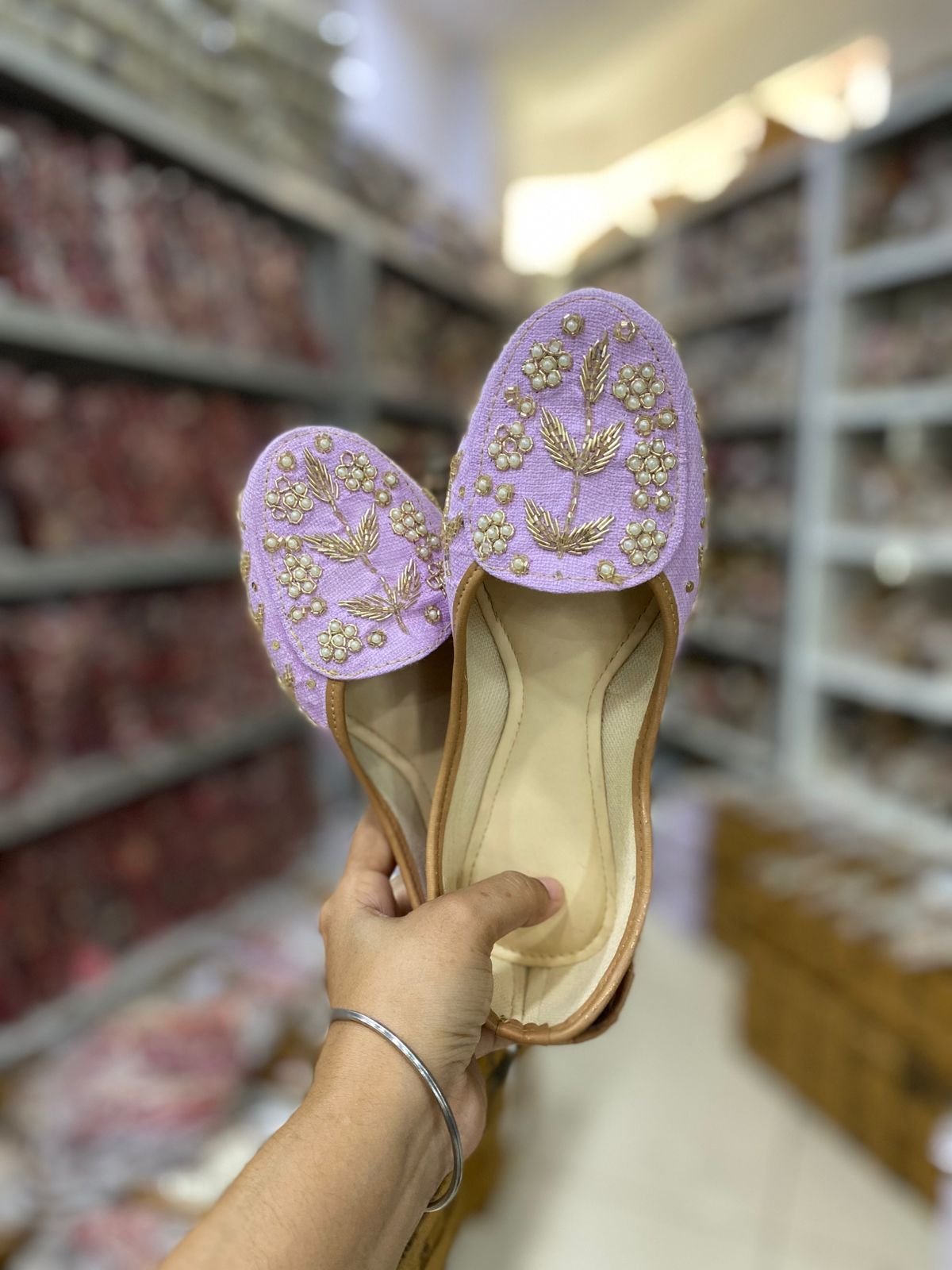 Embroidered Tpr loafer #330