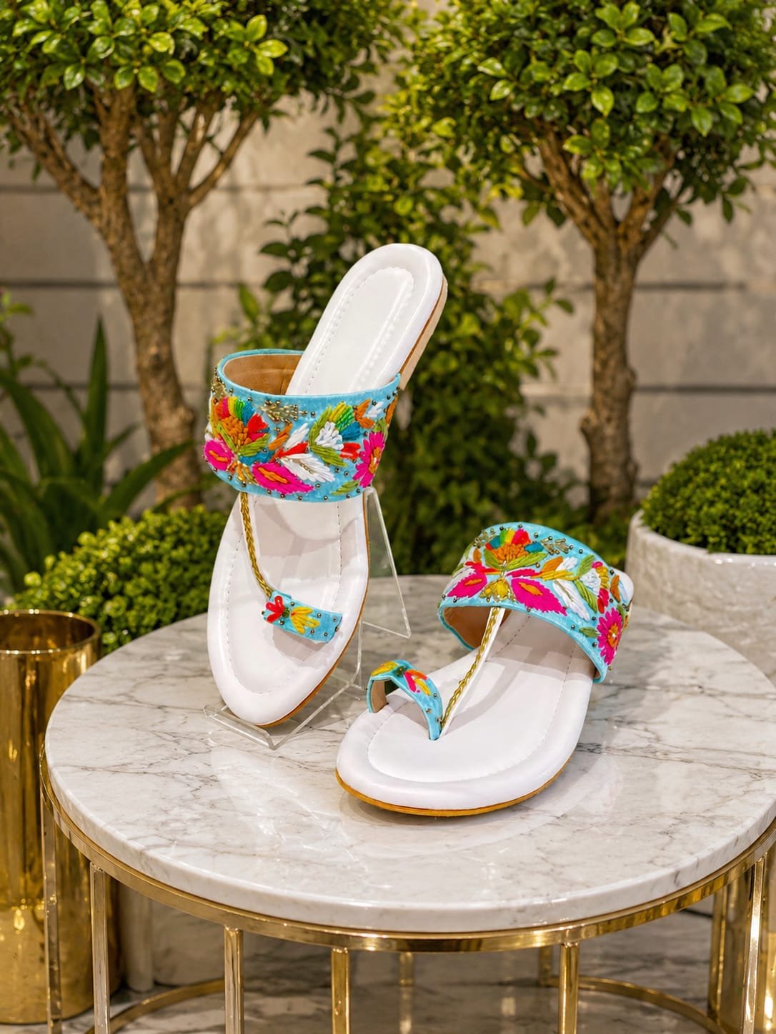 Flat Kolhapuri Chappal #485