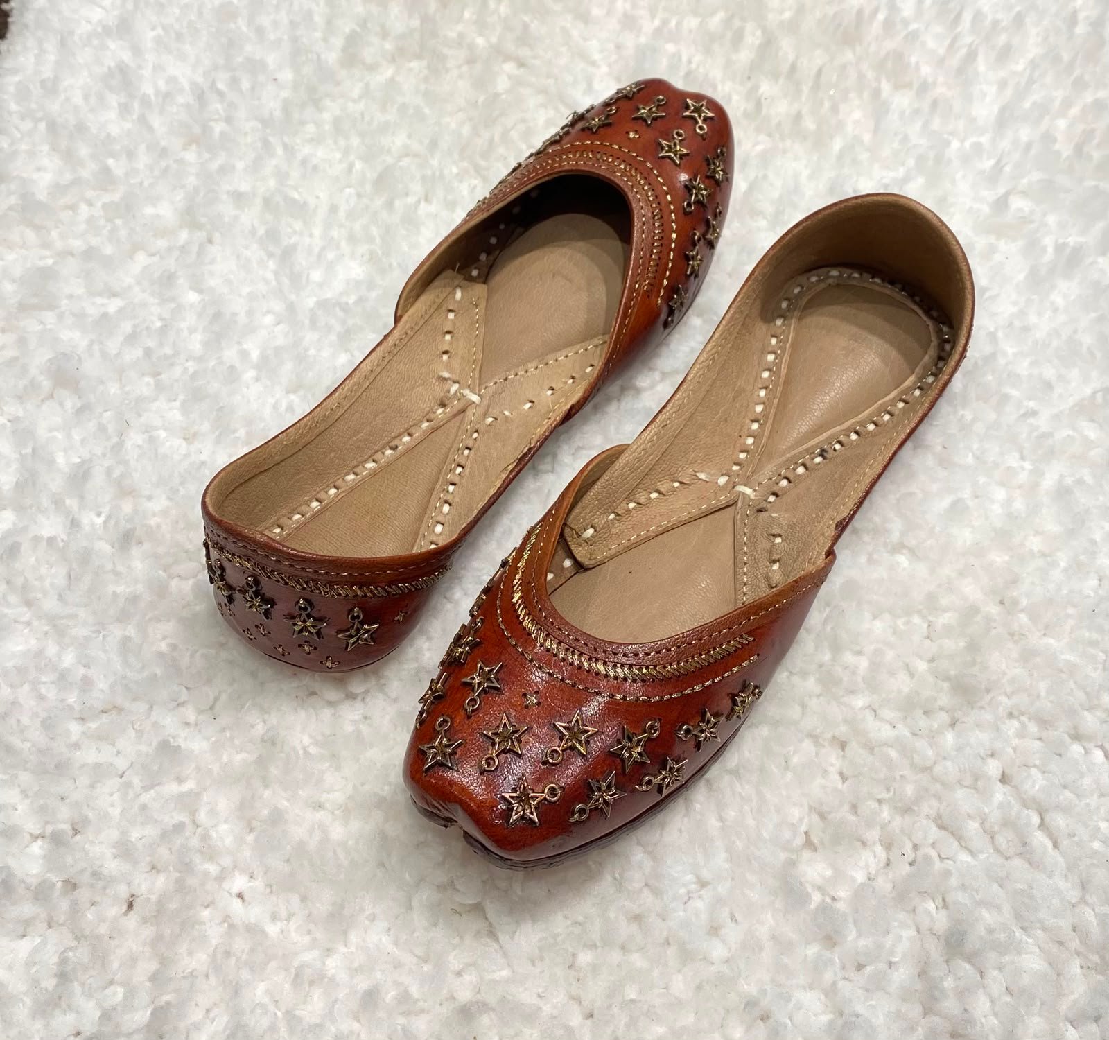 Pure Brown Leather #500