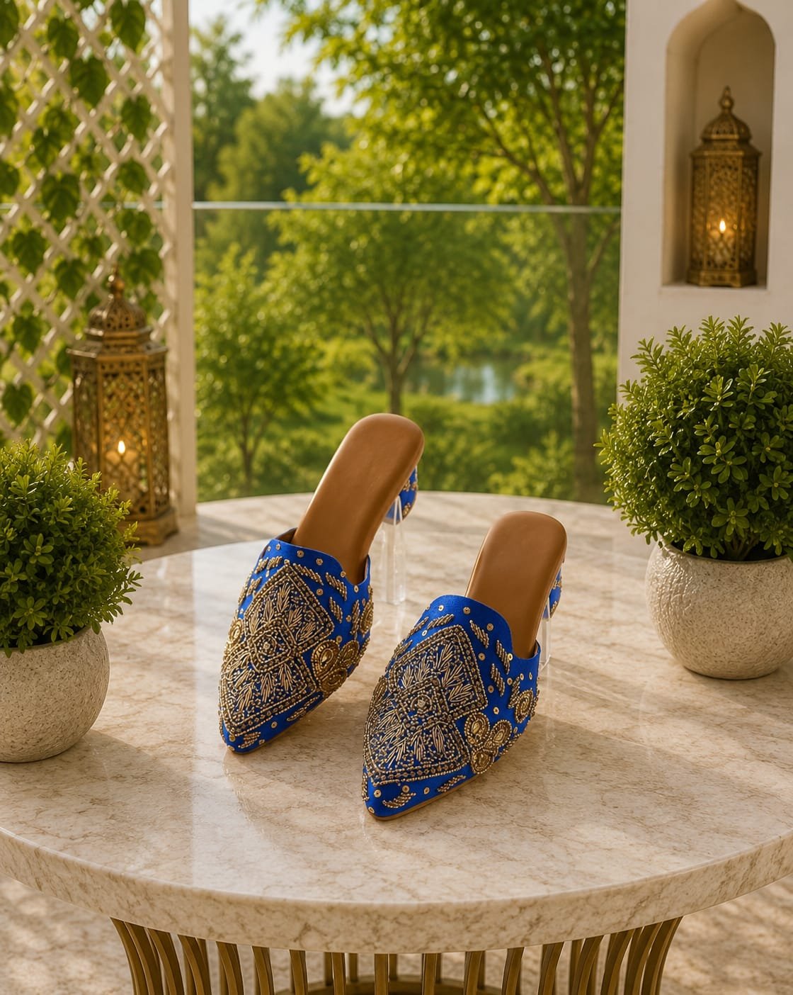 Mule heel