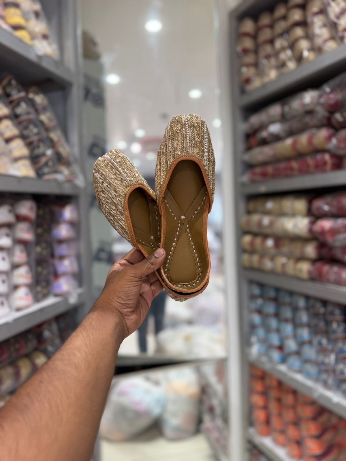 Punjabi jutti lining leather #650