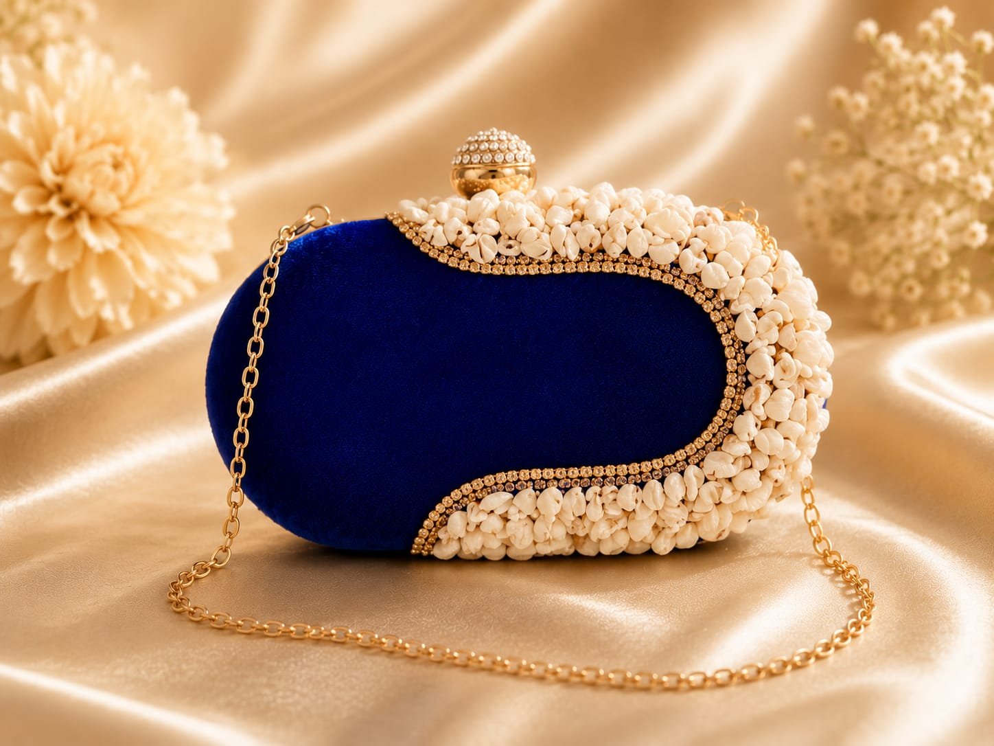 Oval clutch