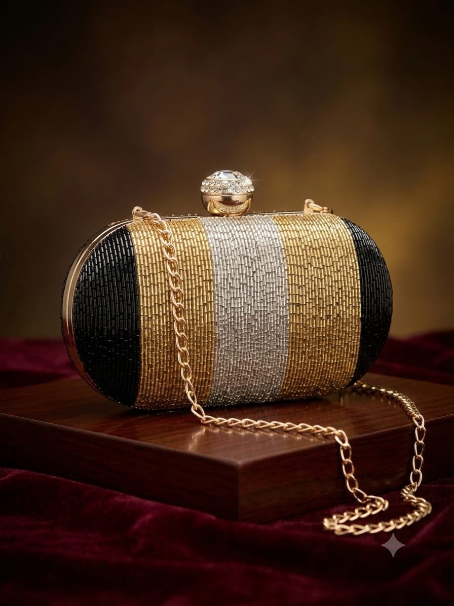 Oval clutch