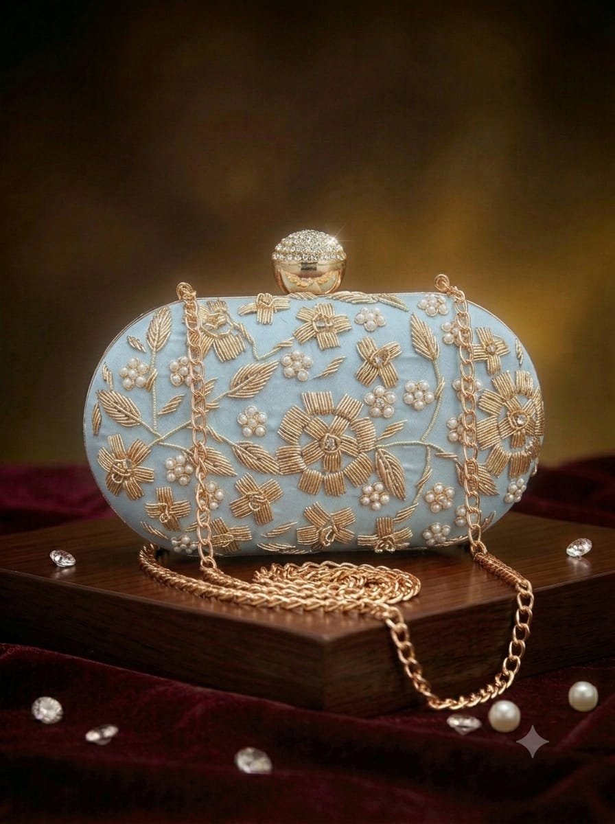 Oval clutch