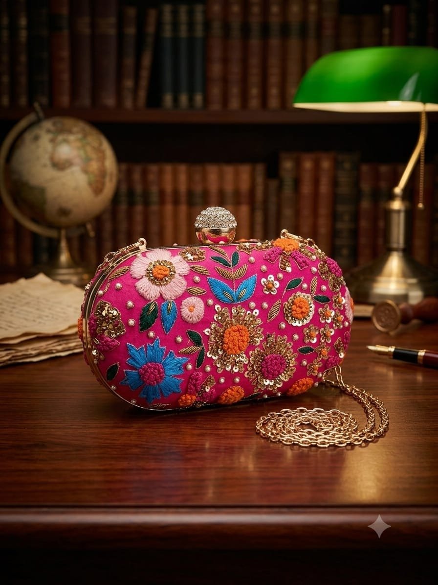 Oval clutch
