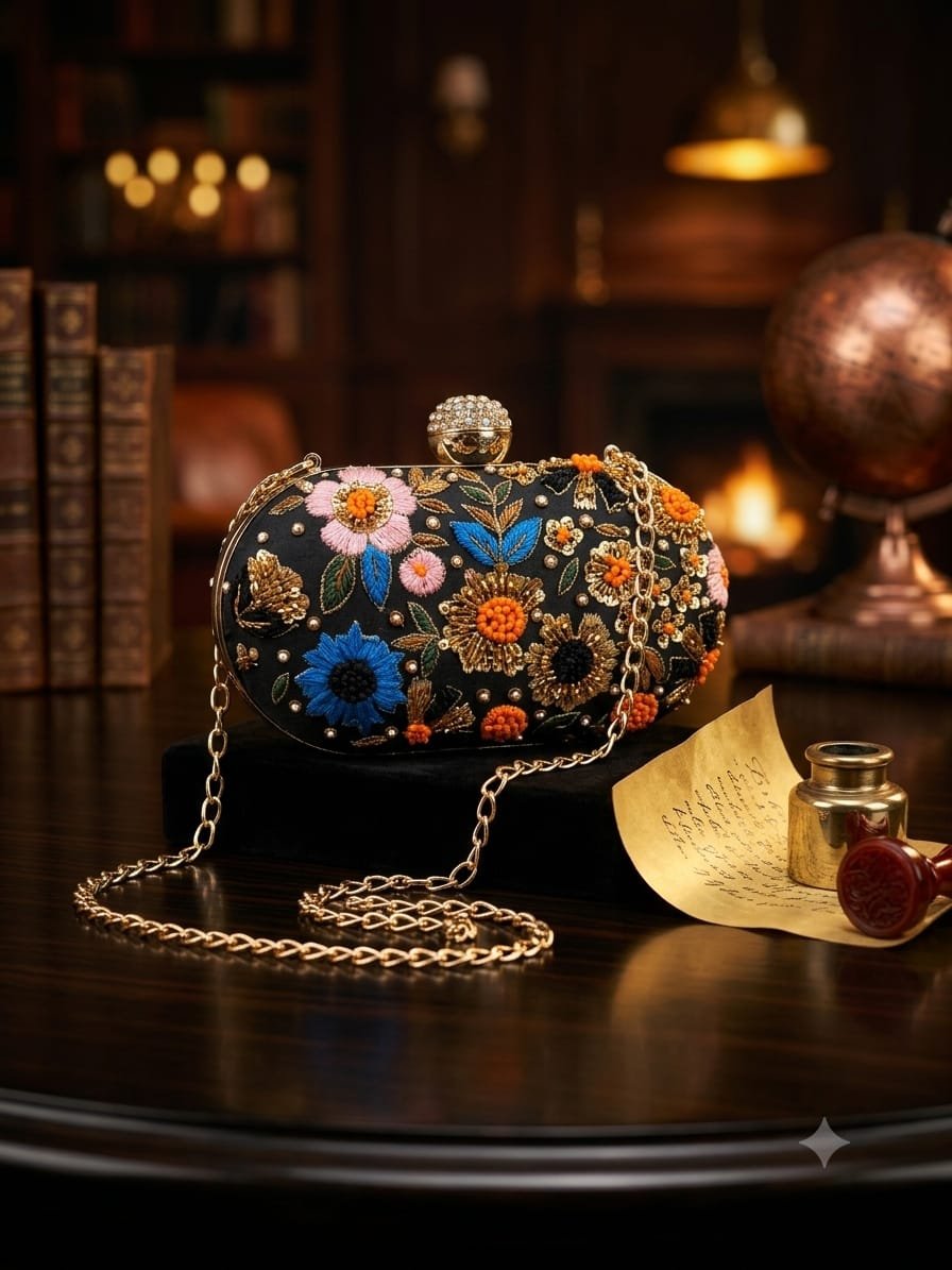 Oval clutch
