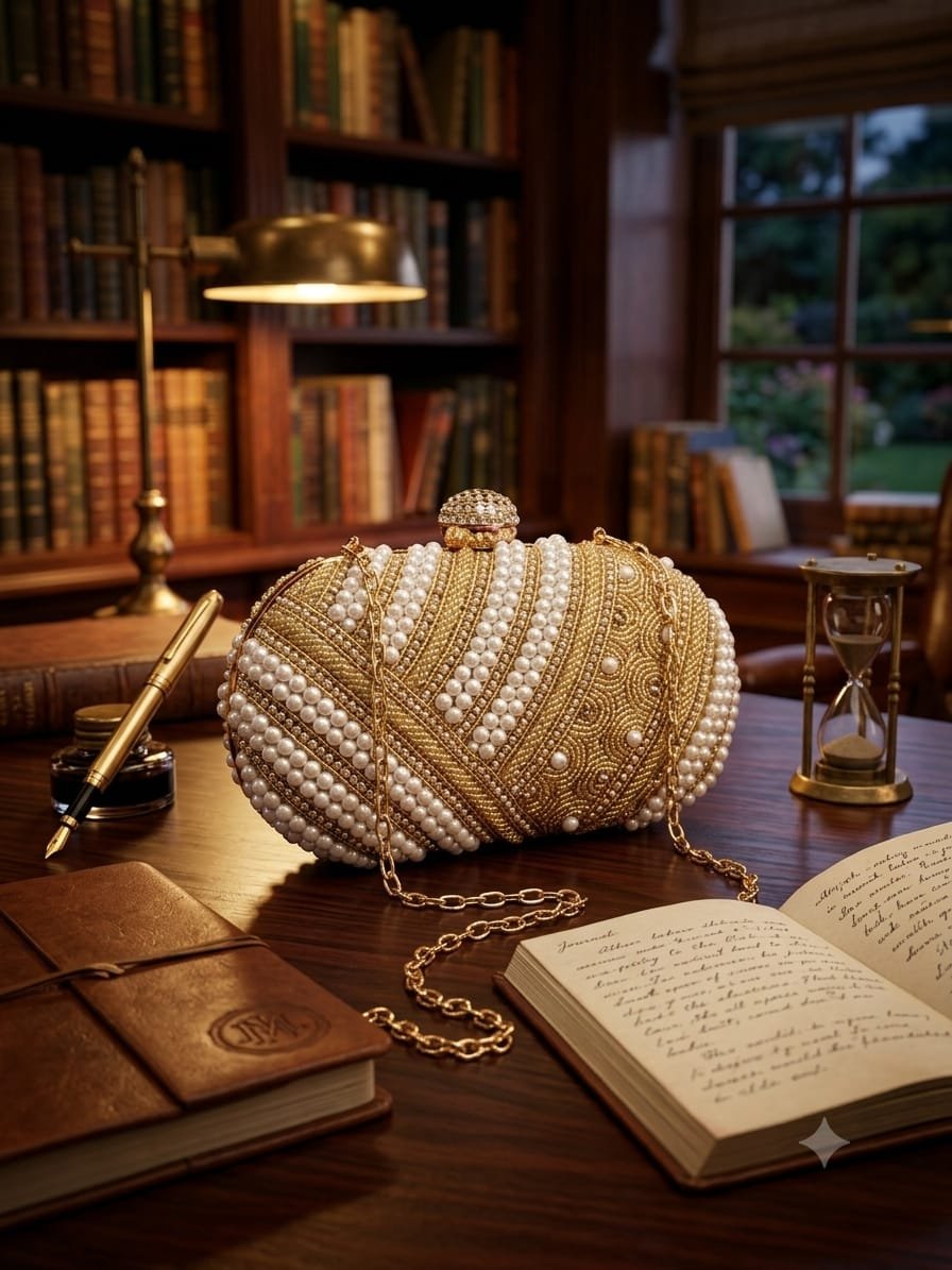 Oval clutch