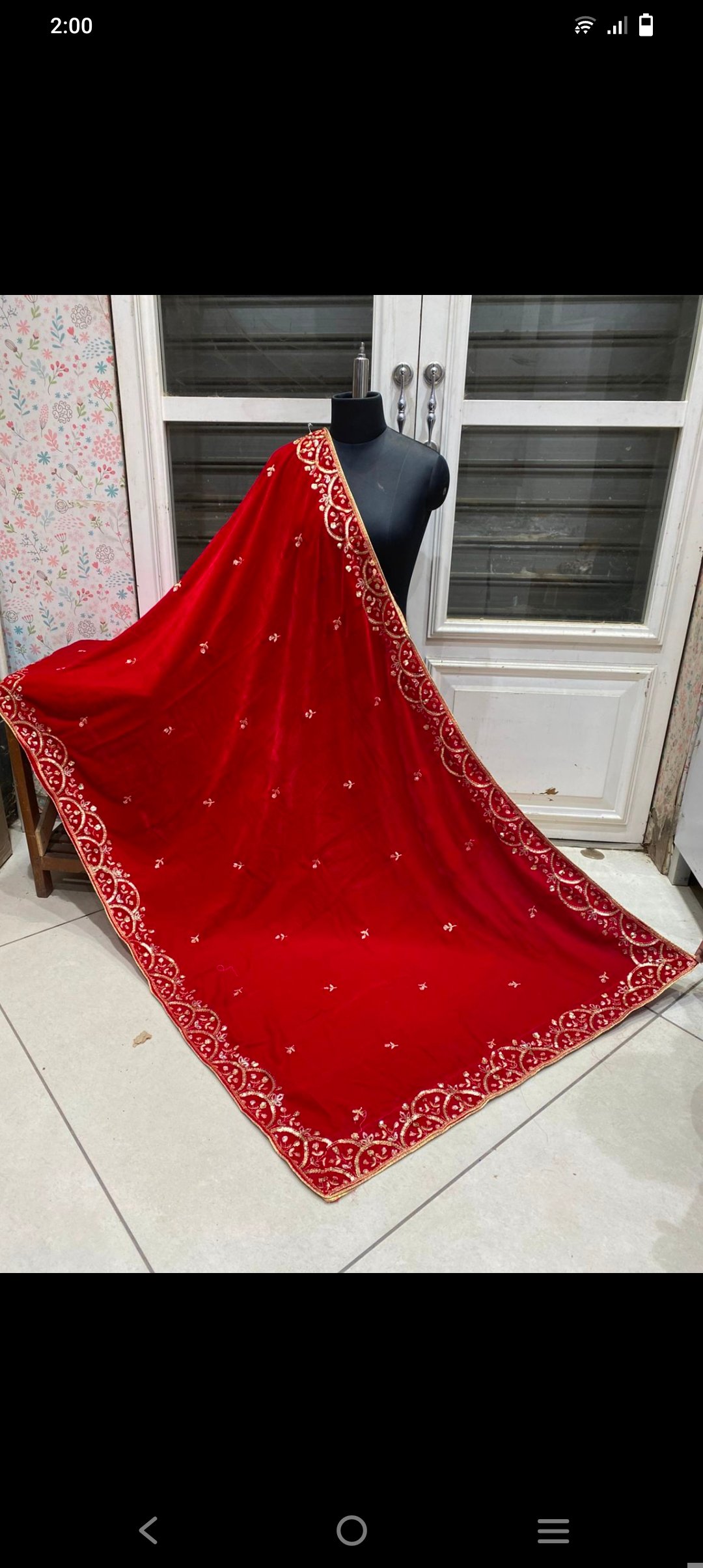 Velvet Duppata