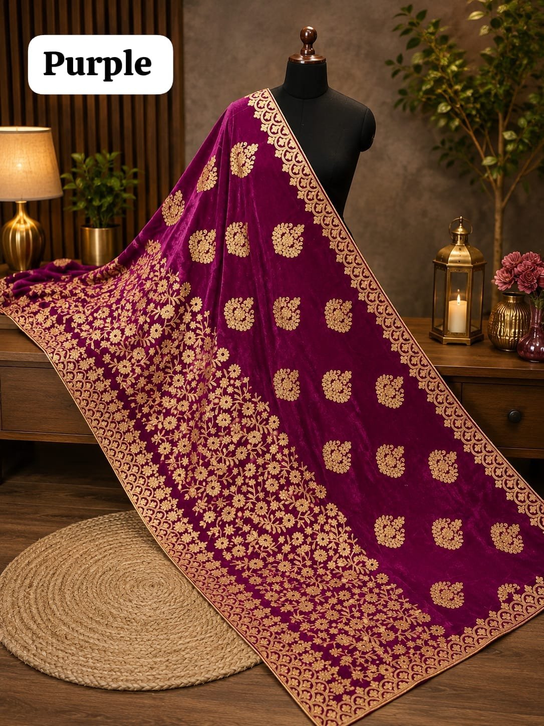Velvet Duppata