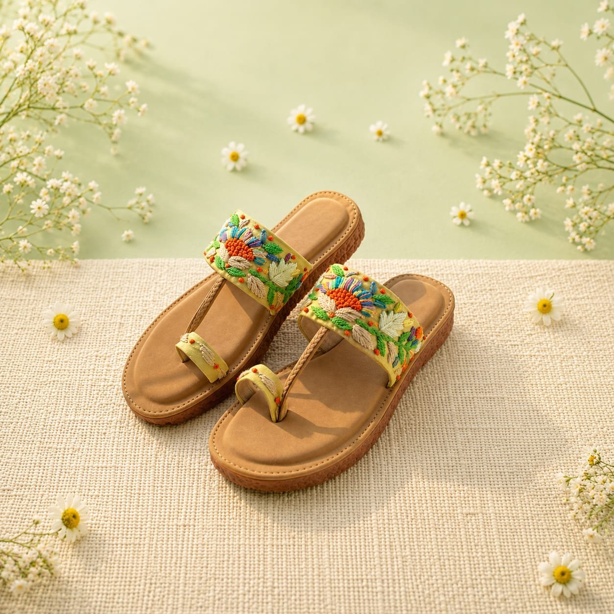 Dr sole kolhapuri slipper