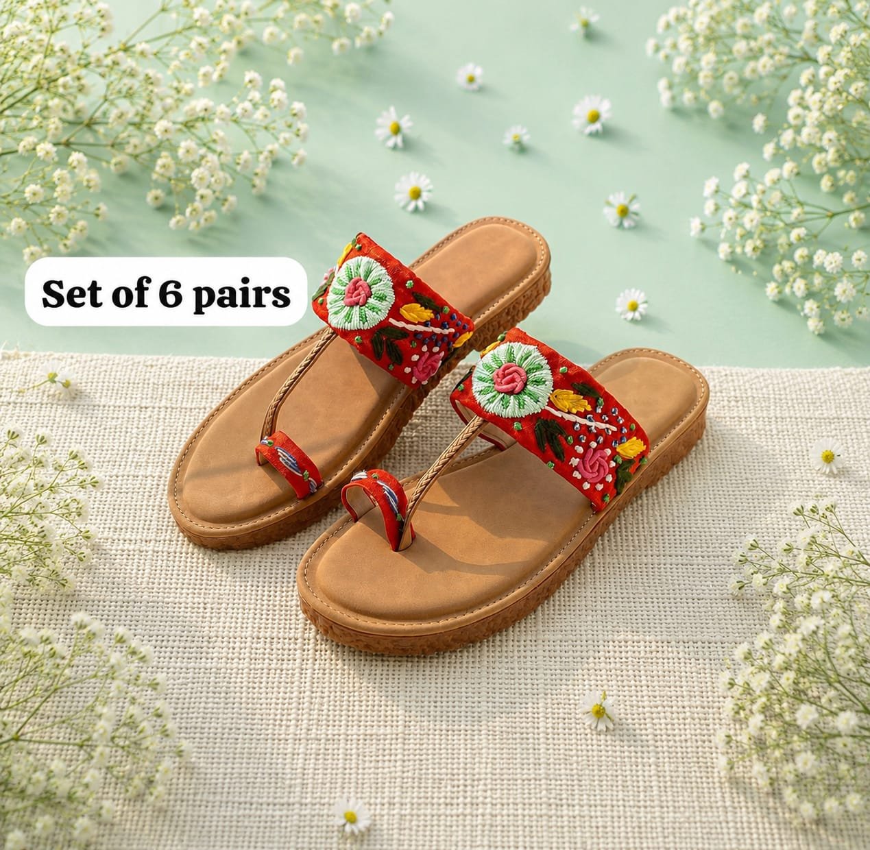 Dr sole kolhapuri slipper