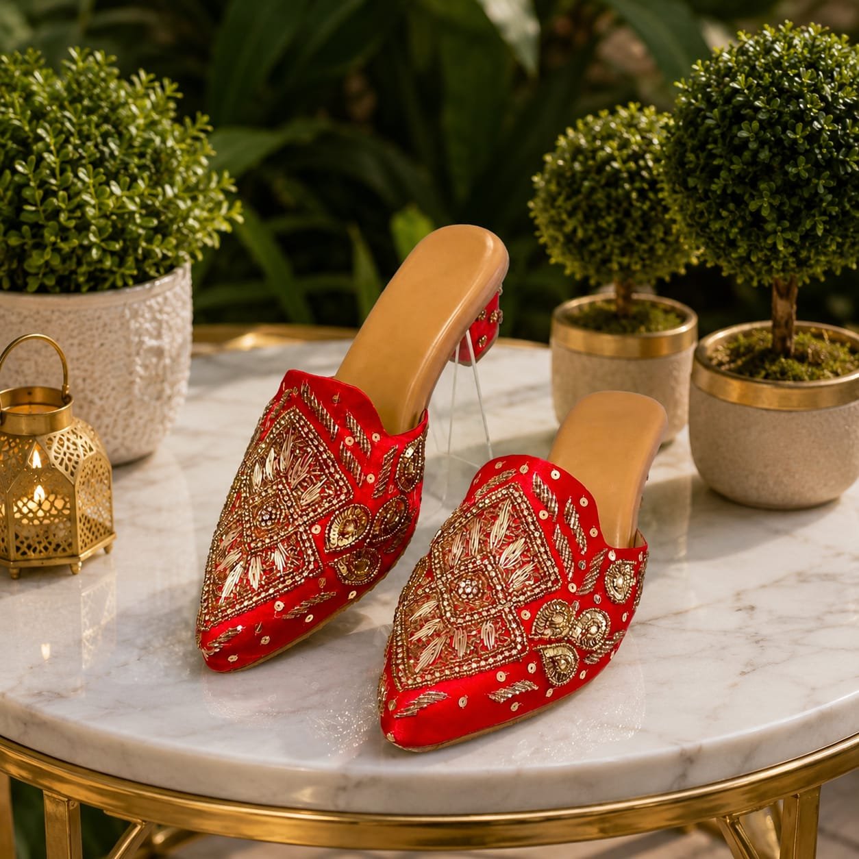 Mule heel