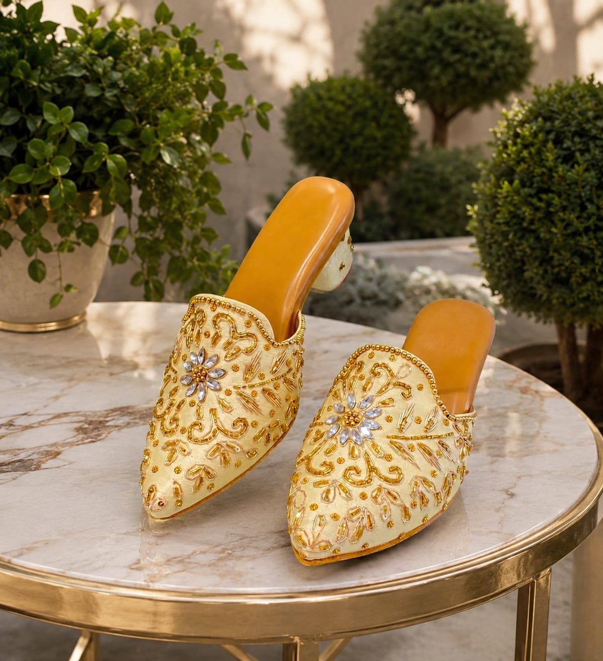 Mule heel