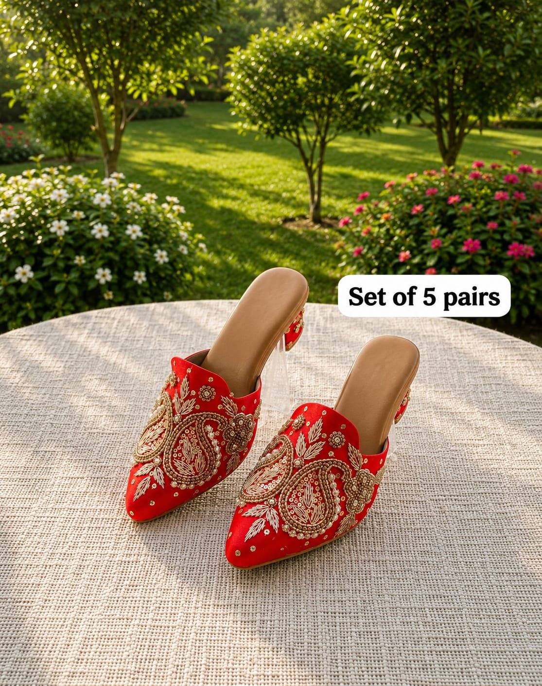 Mule heel