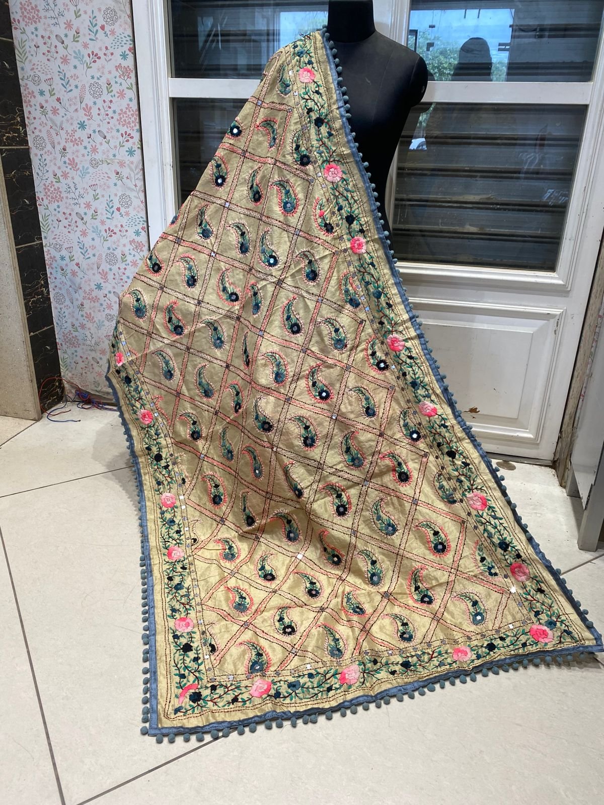 Pompom Duppata