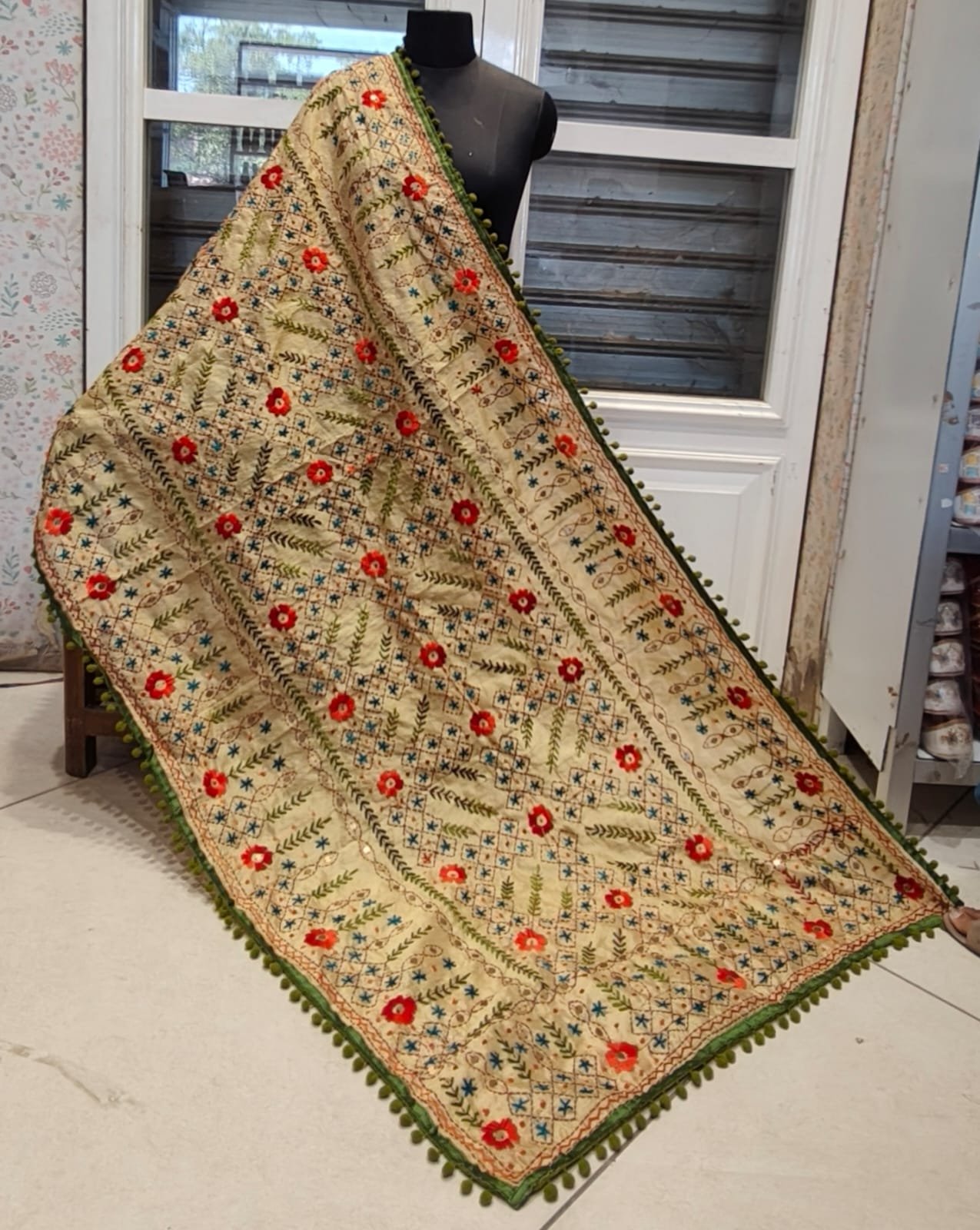 Pompom Duppata