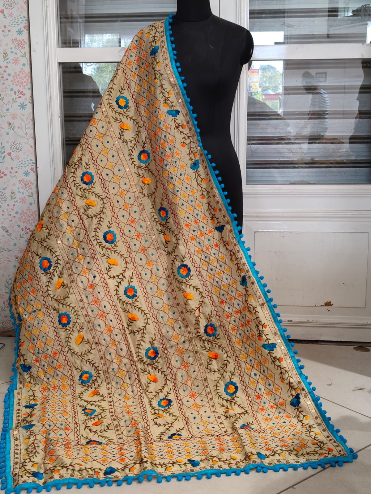 Pompom Duppata