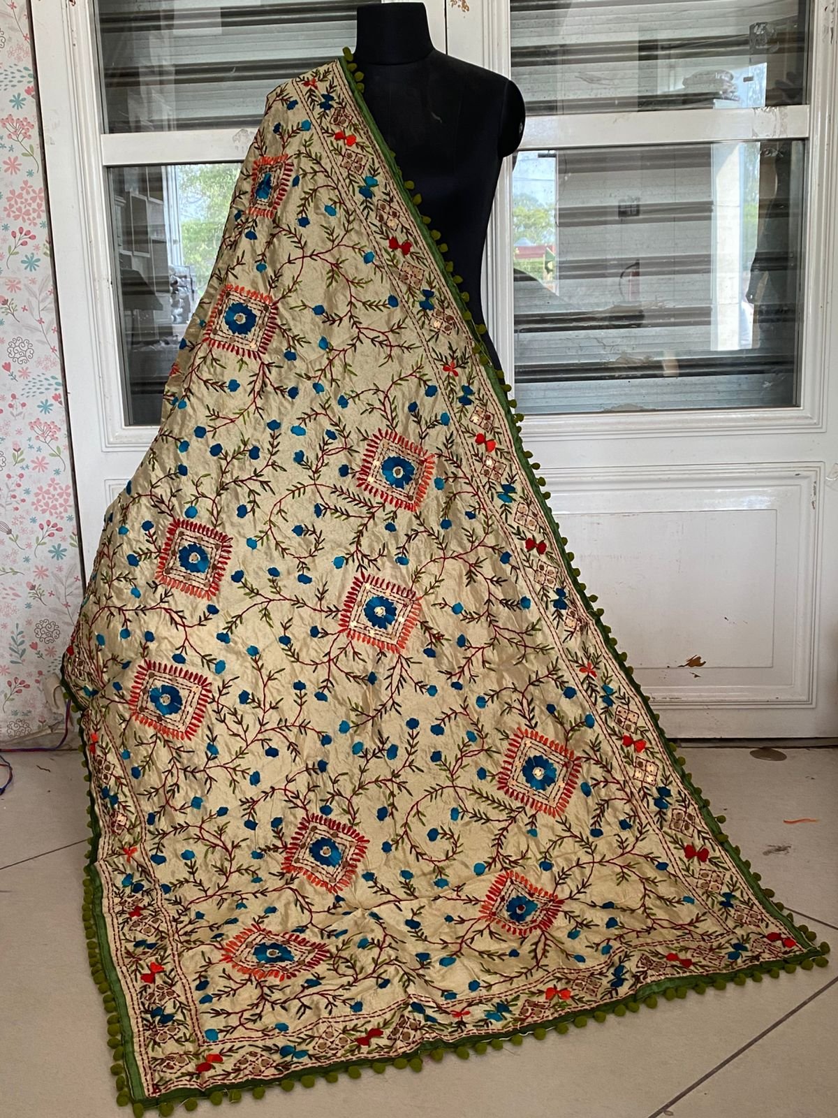Pompom Duppata