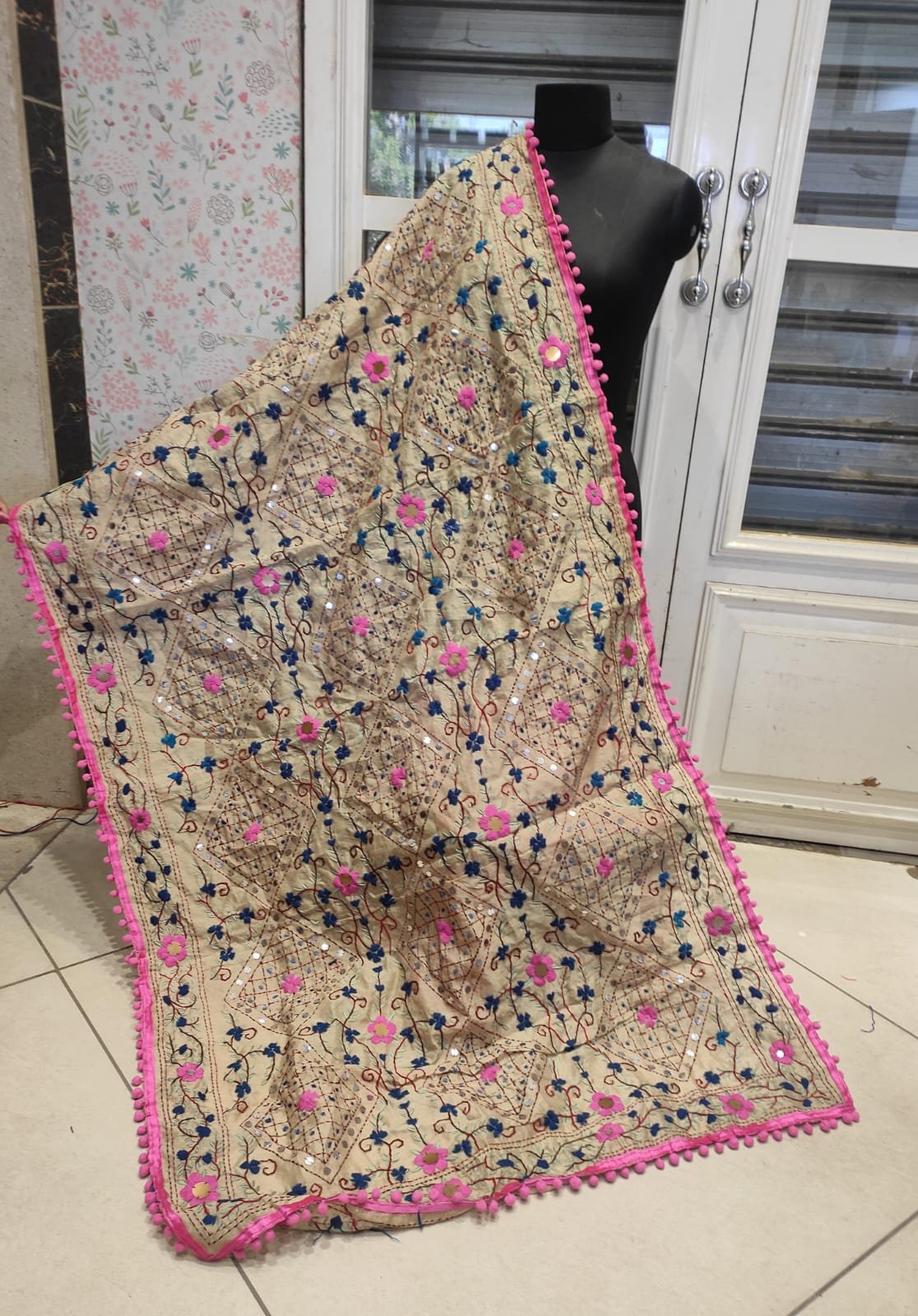 Pompom Duppata