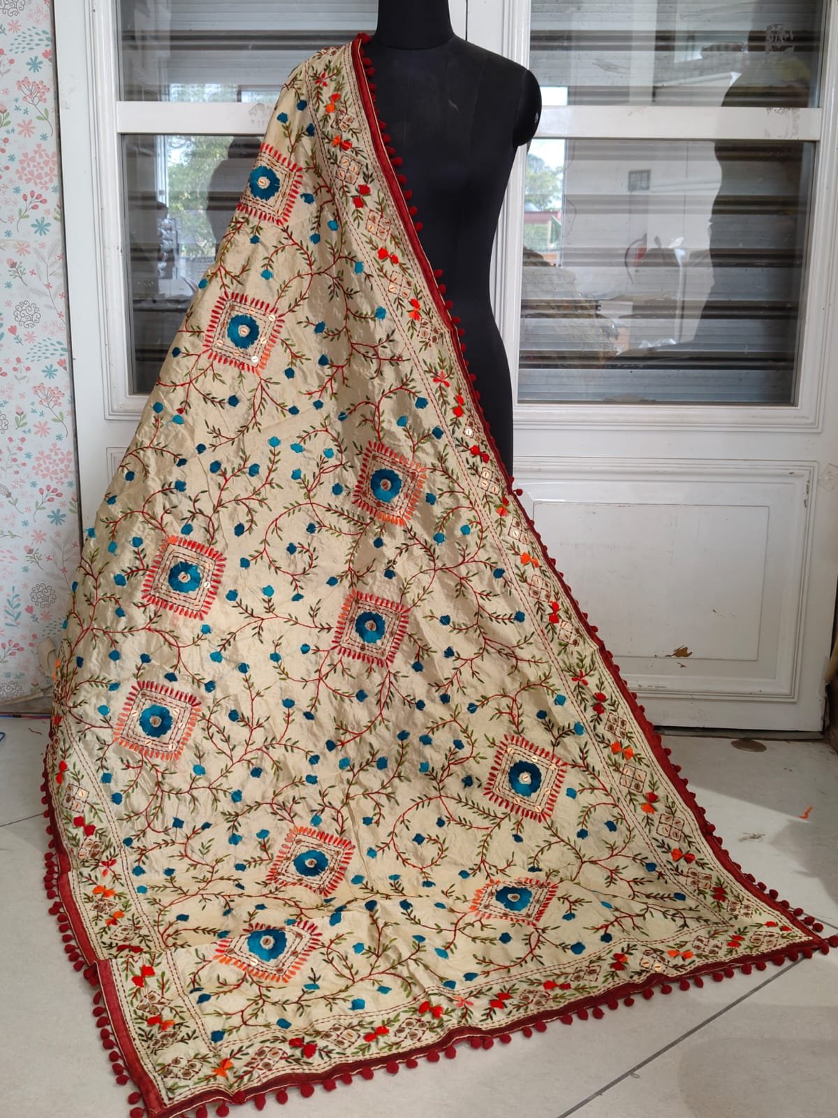 Pompom Duppata