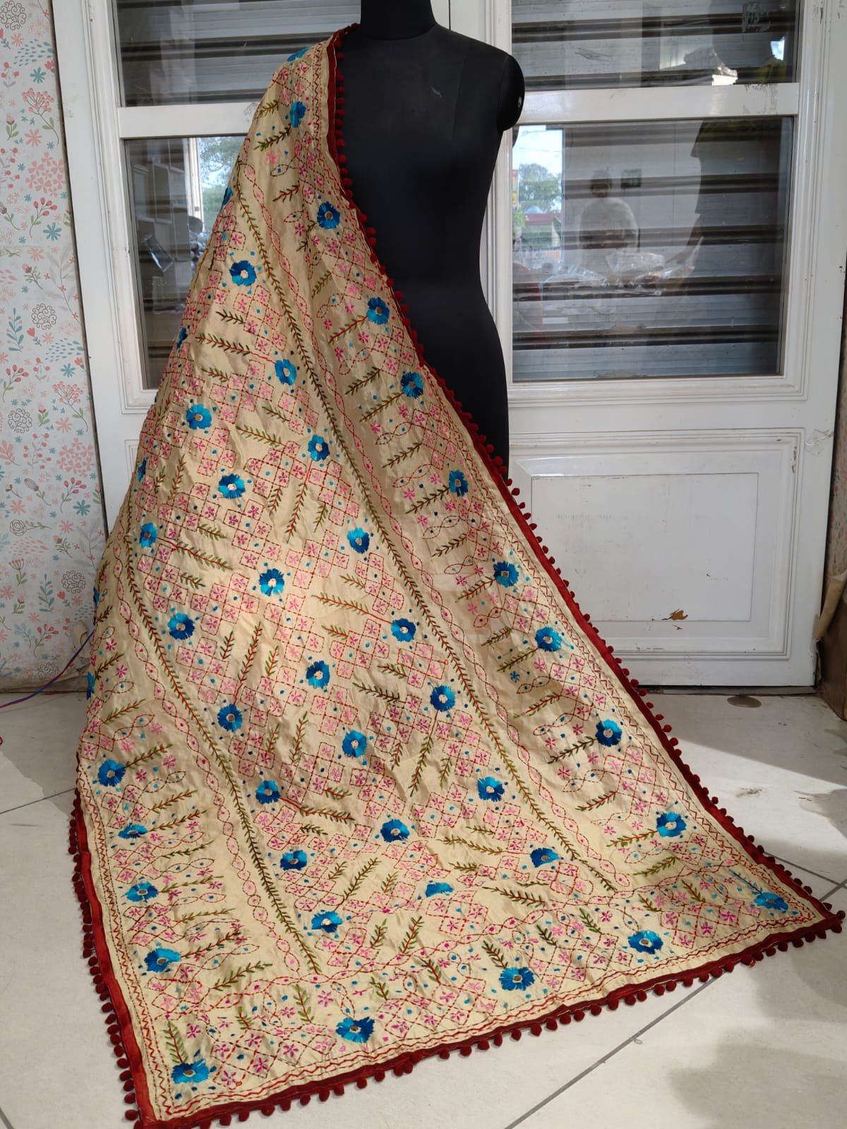 Pompom Duppata