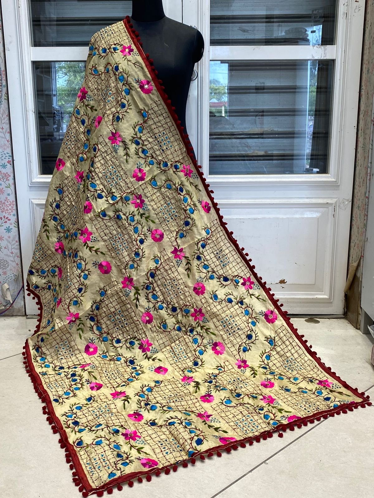 Pompom Duppata