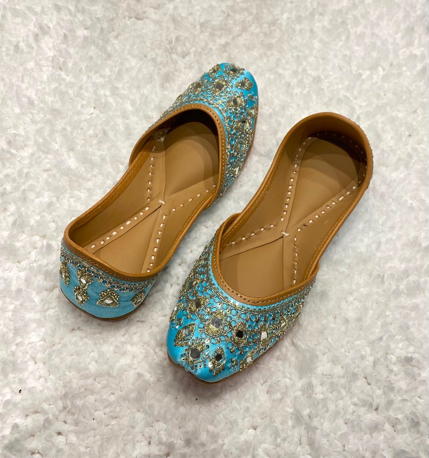 Punjabi jutti lining leather #690