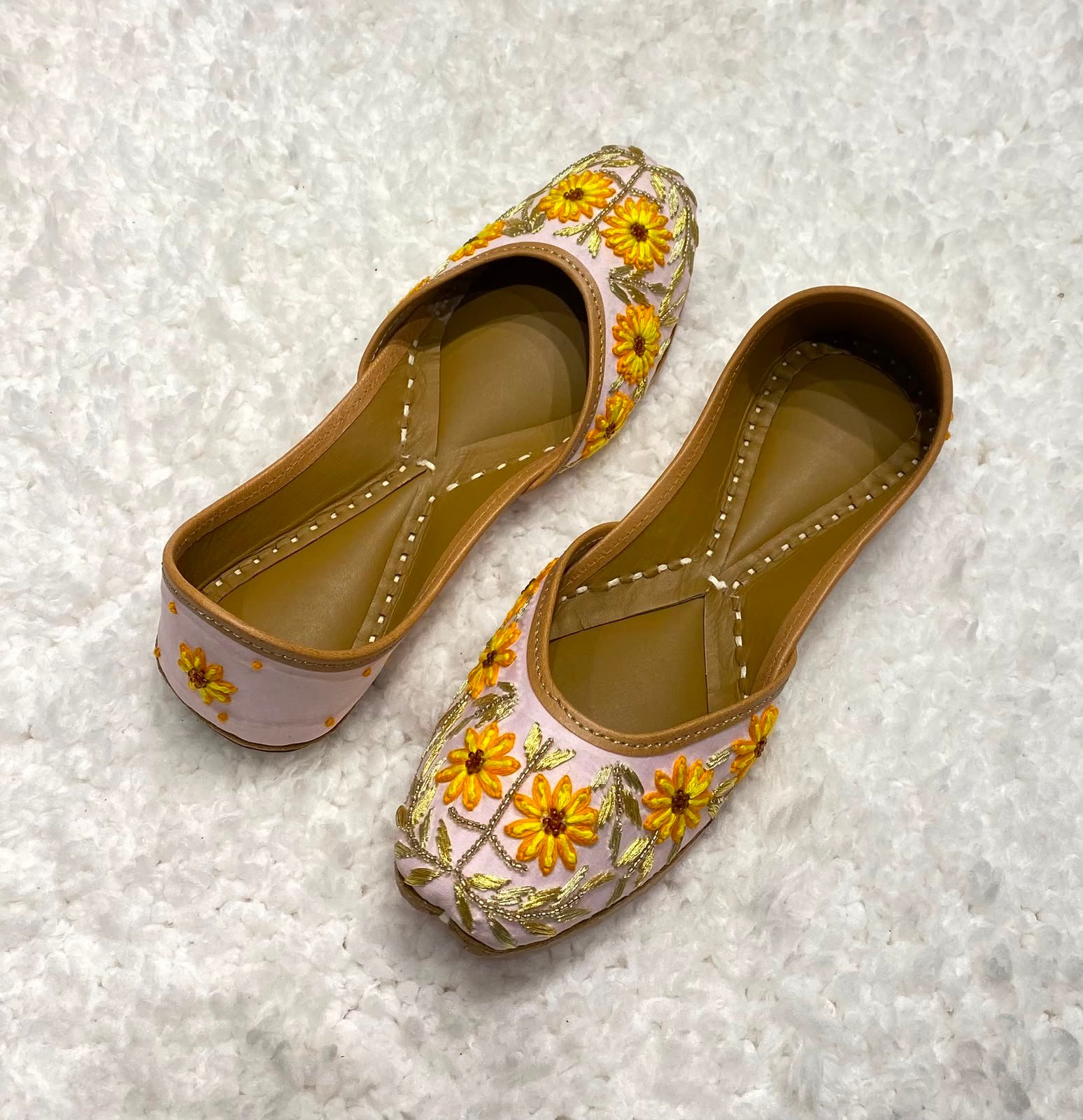 Punjabi jutti lining leather #690