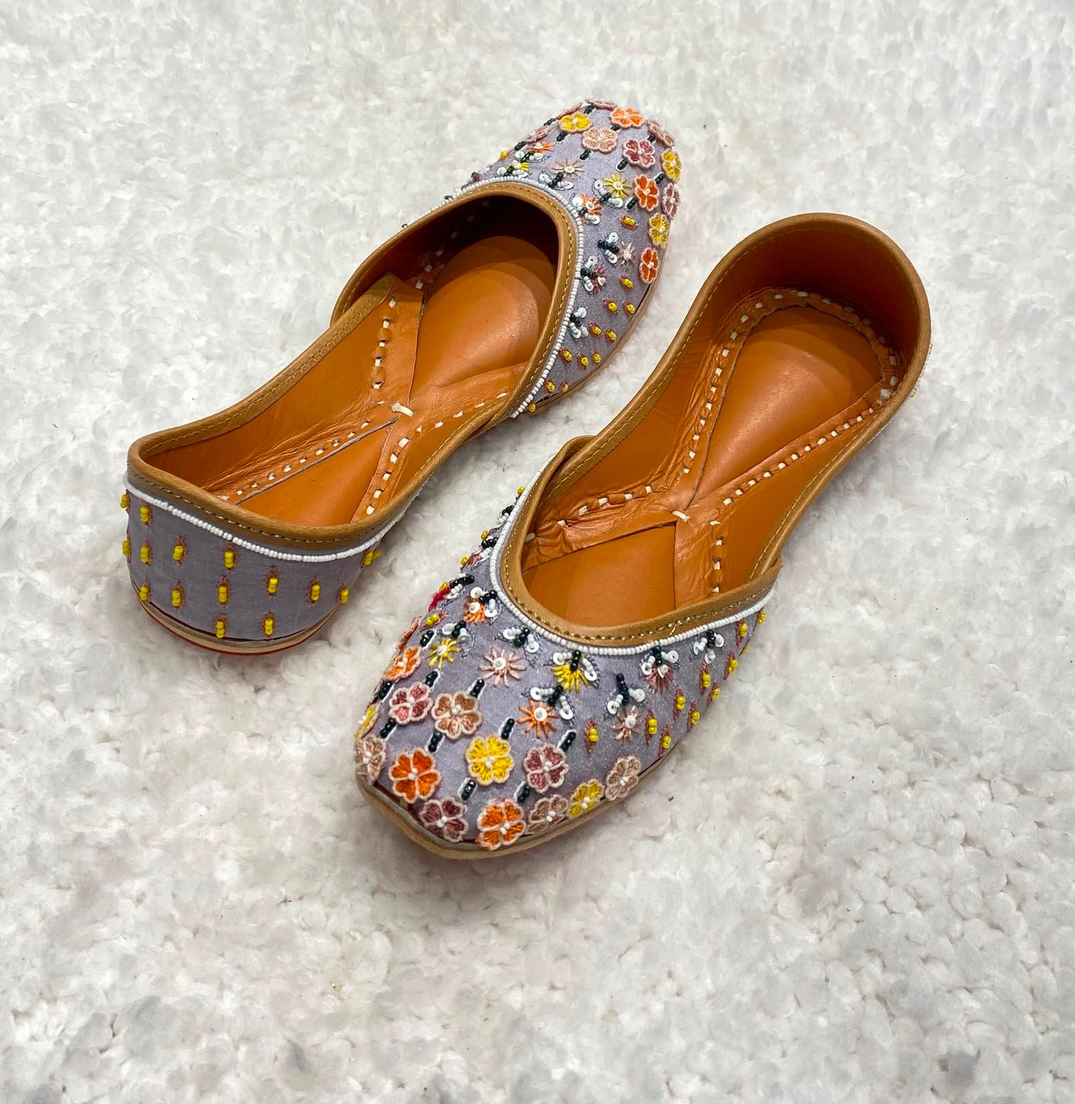 Punjabi jutti lining leather #690