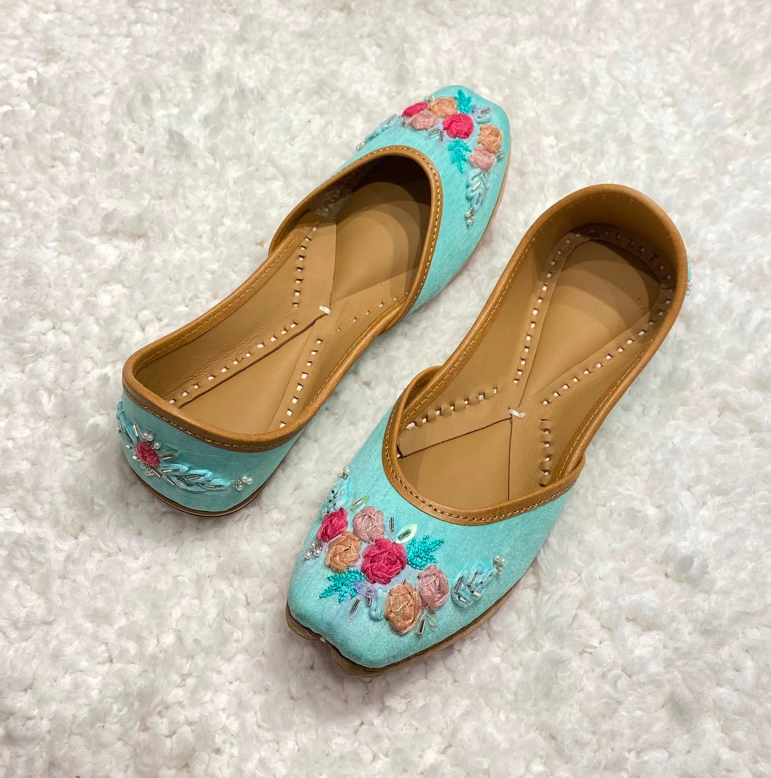 Punjabi jutti lining leather #690
