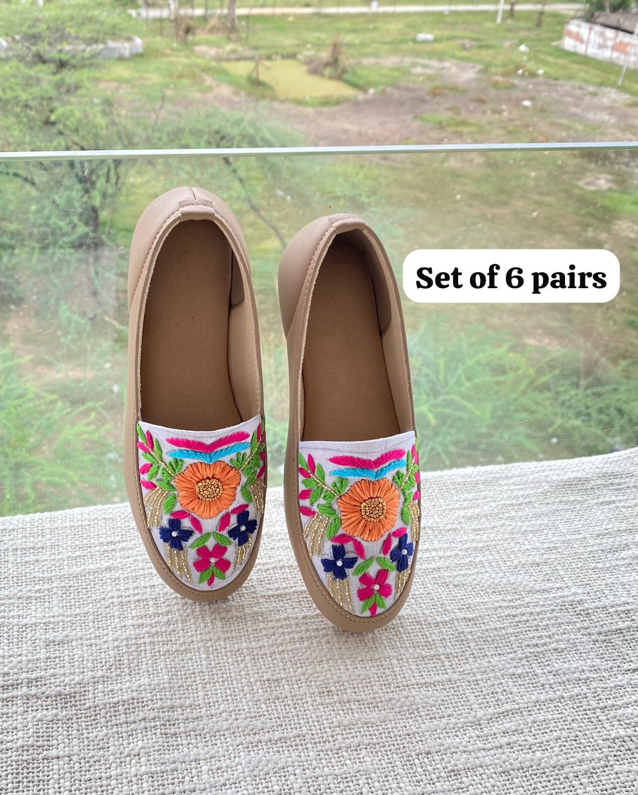 Embroidered Shoe