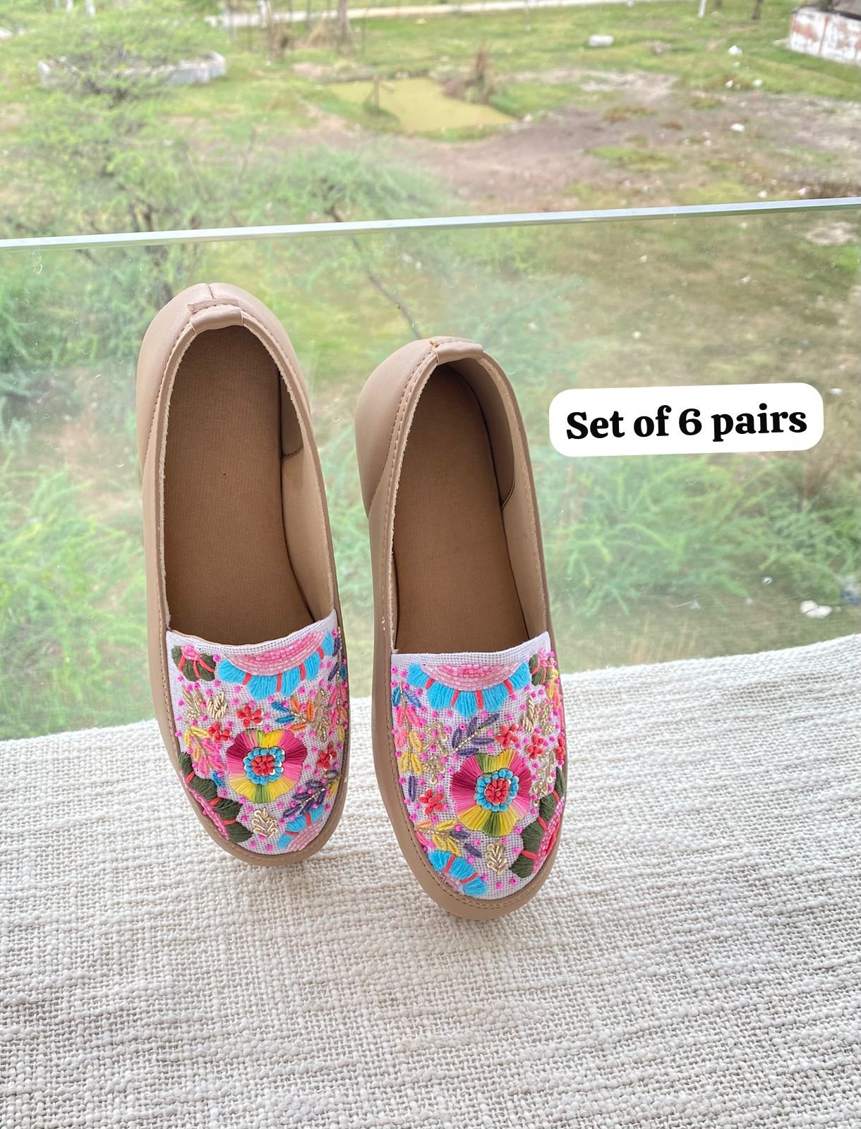 Embroidered Shoe