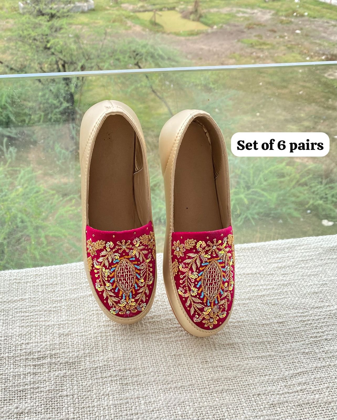 Embroidered Shoe