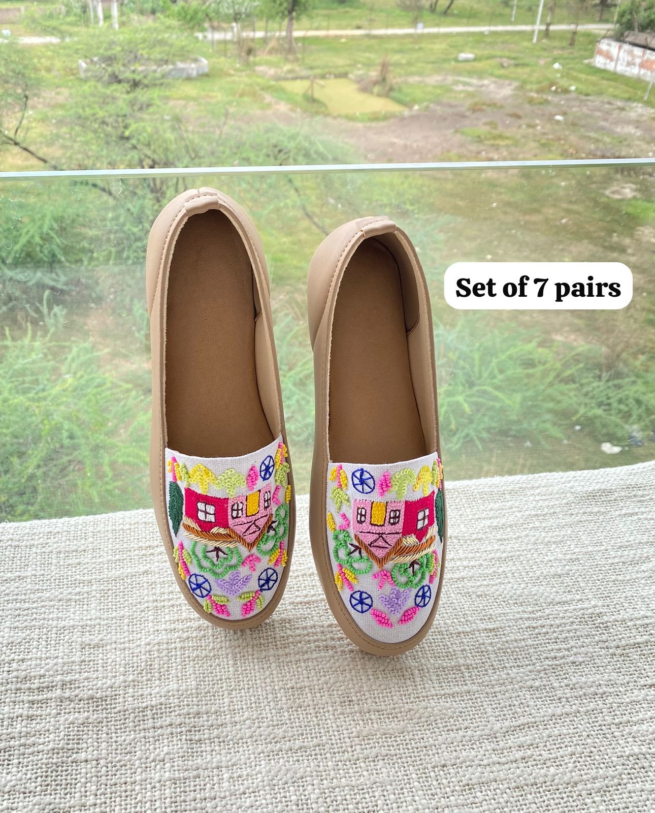 Embroidered Shoe