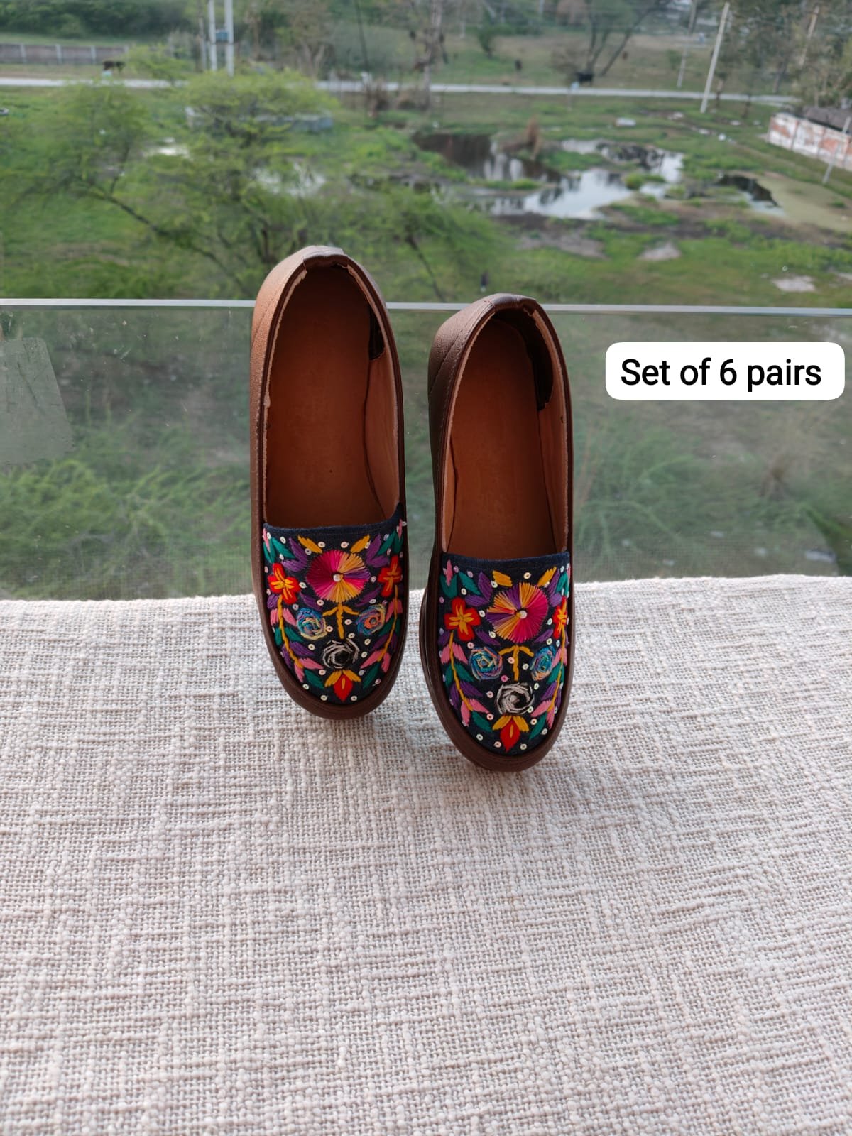 Embroidered Shoe