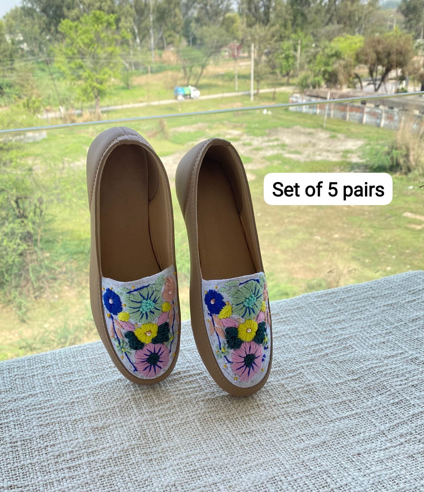 Embroidered Shoe