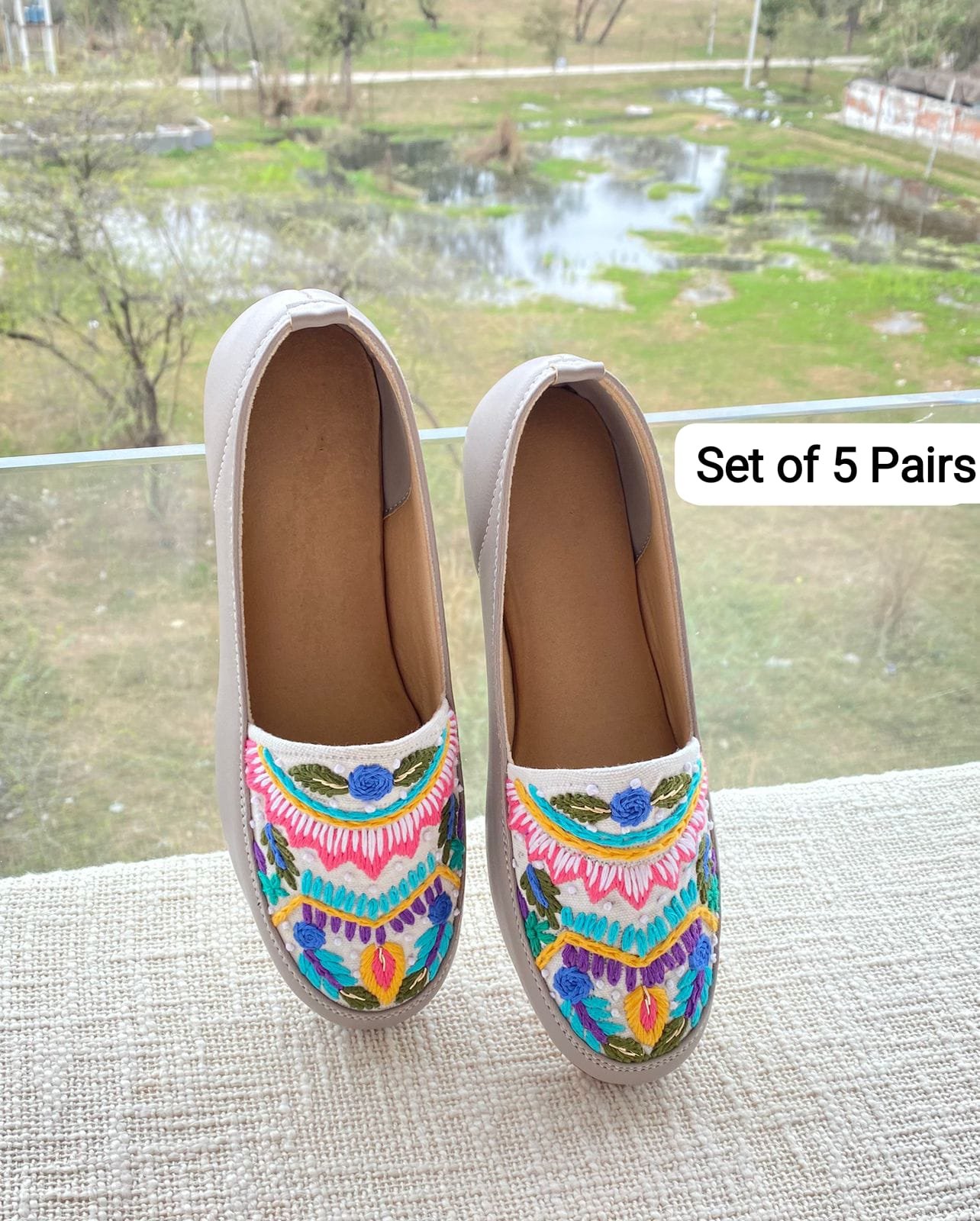 Embroidered Shoe