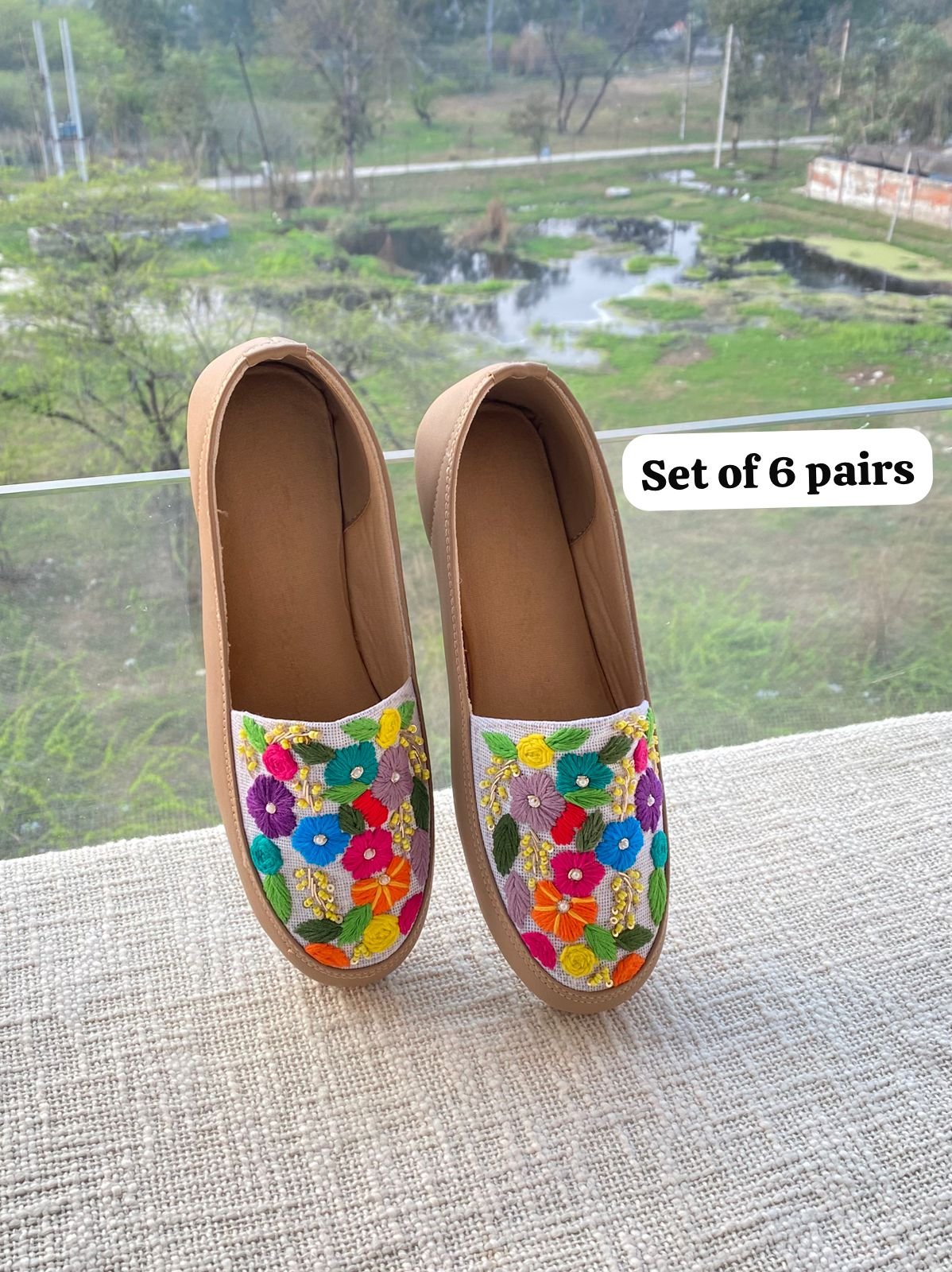 Embroidered Shoe