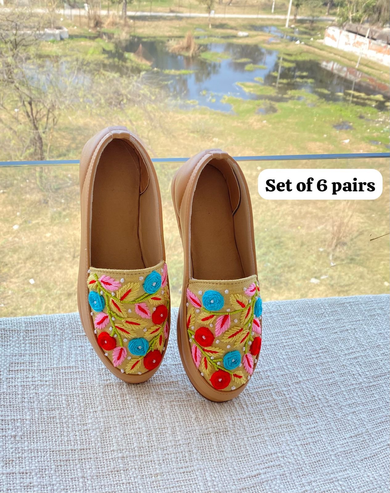 Embroidered Shoe