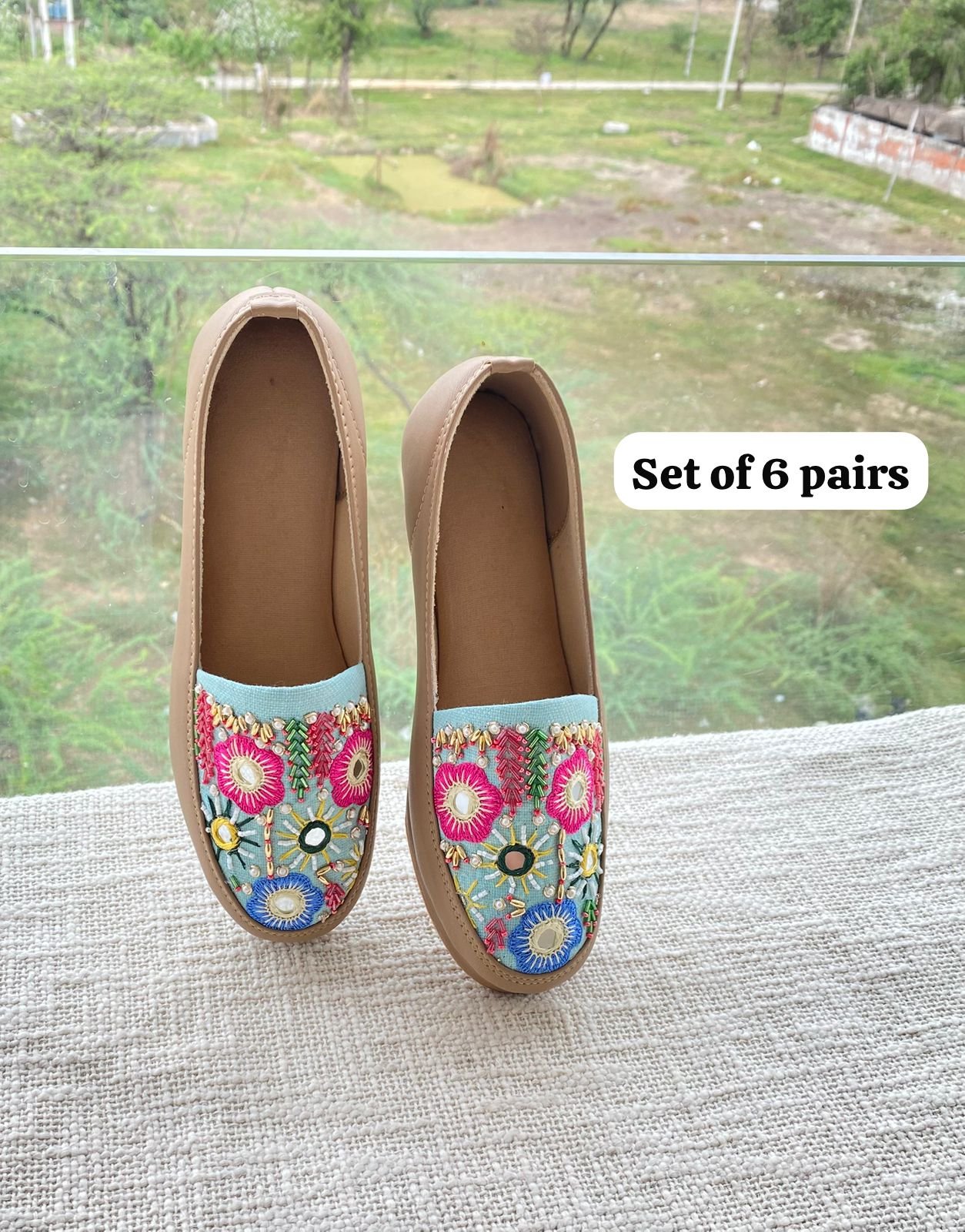 Embroidered Shoe