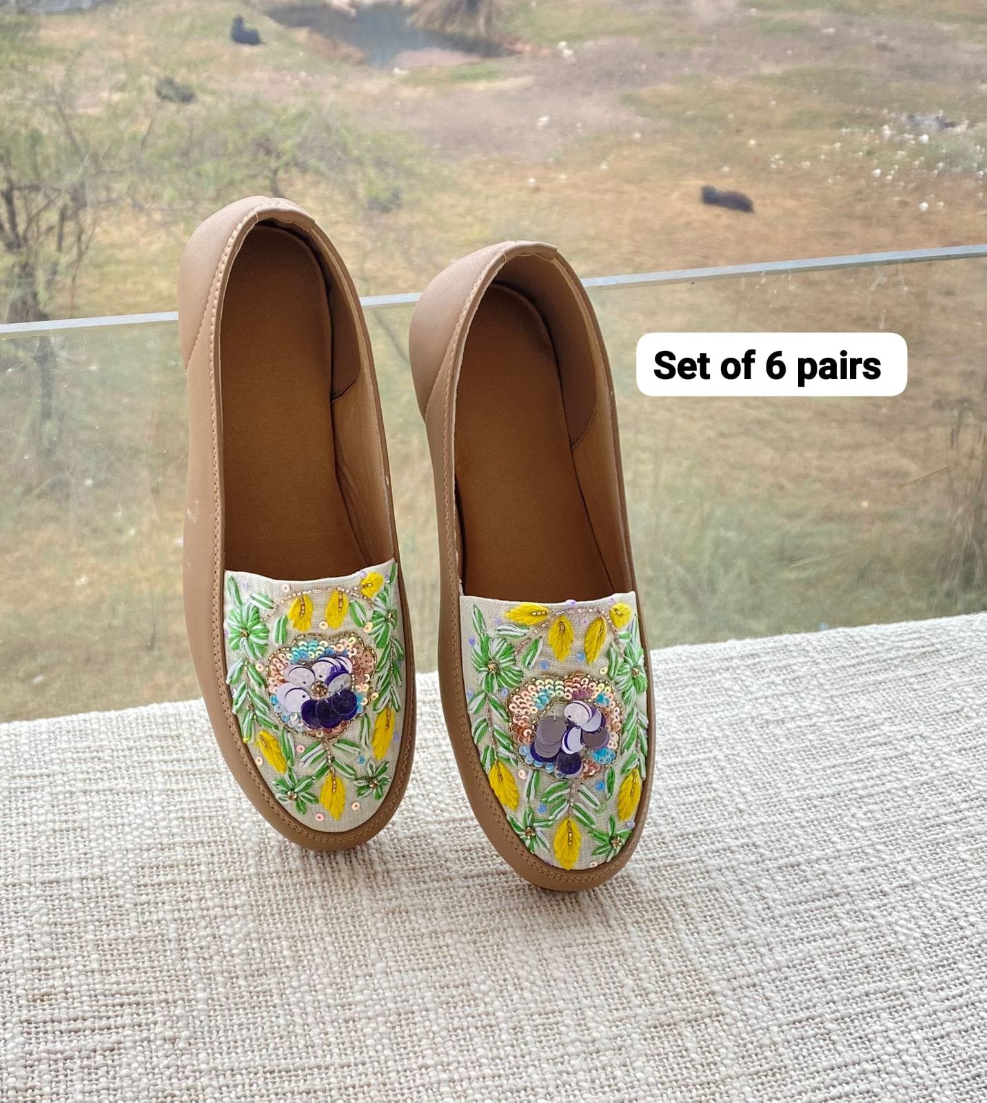 Embroidered Shoe