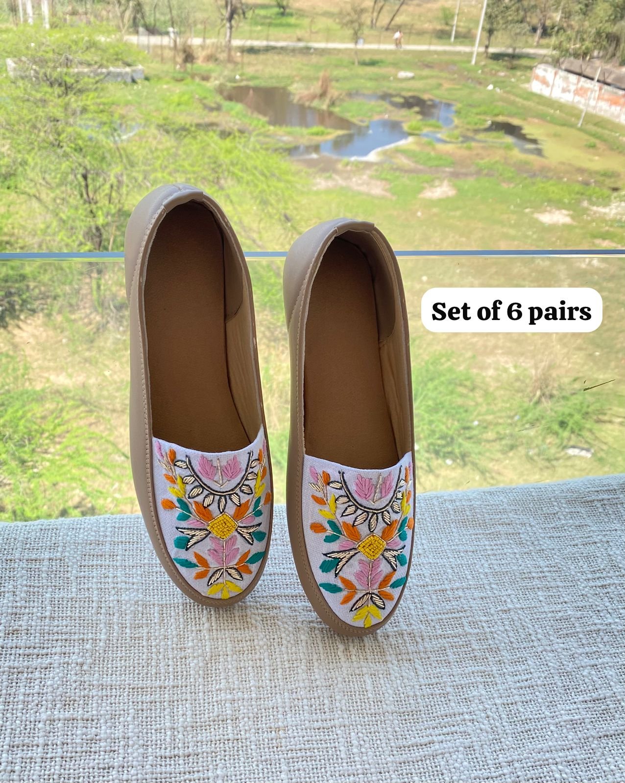 Embroidered Shoe