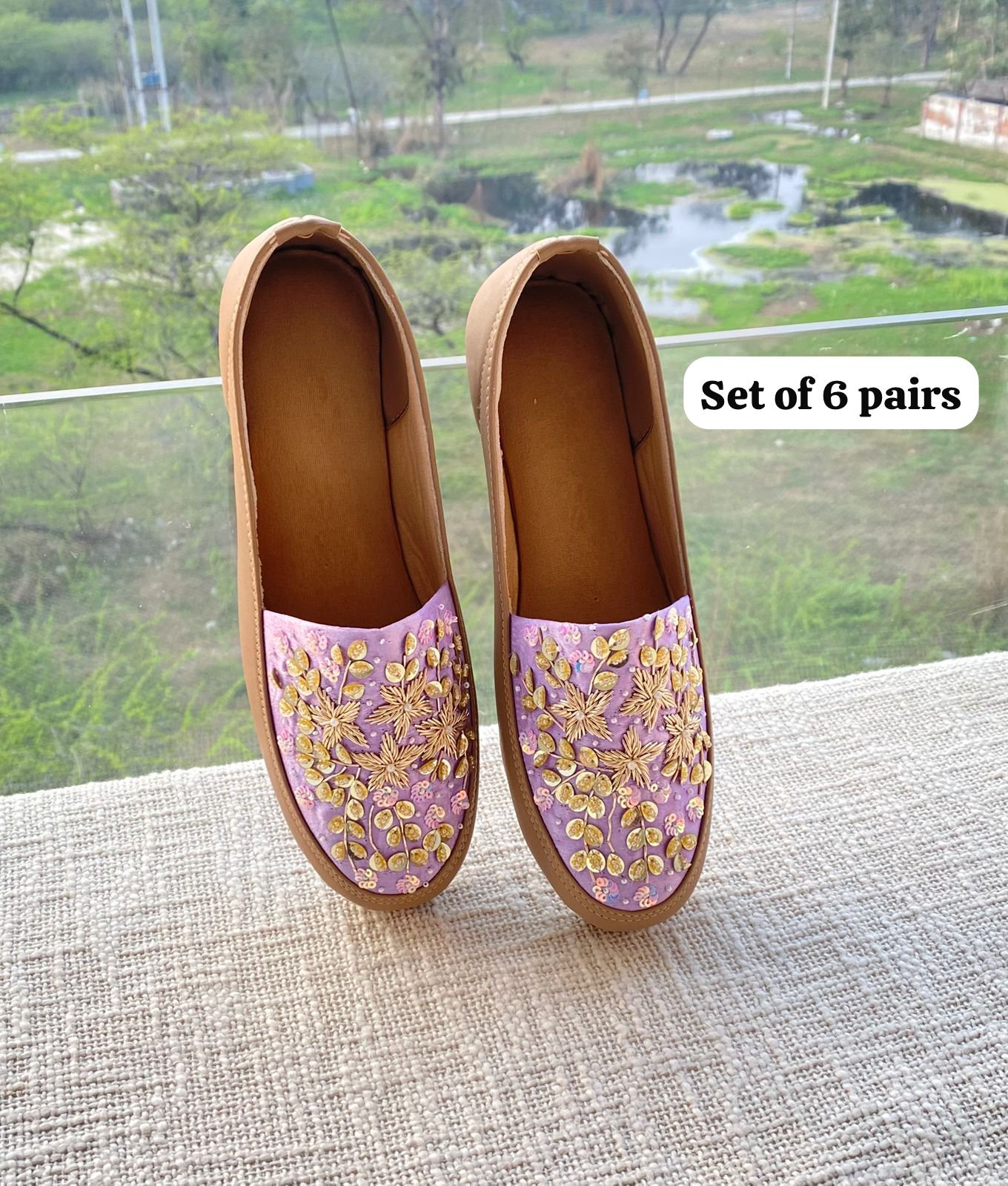Embroidered Shoe