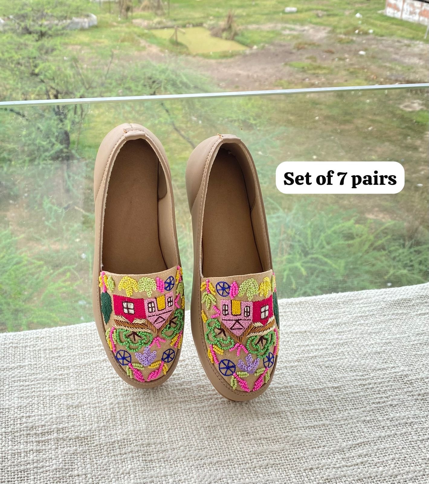 Embroidered Shoe