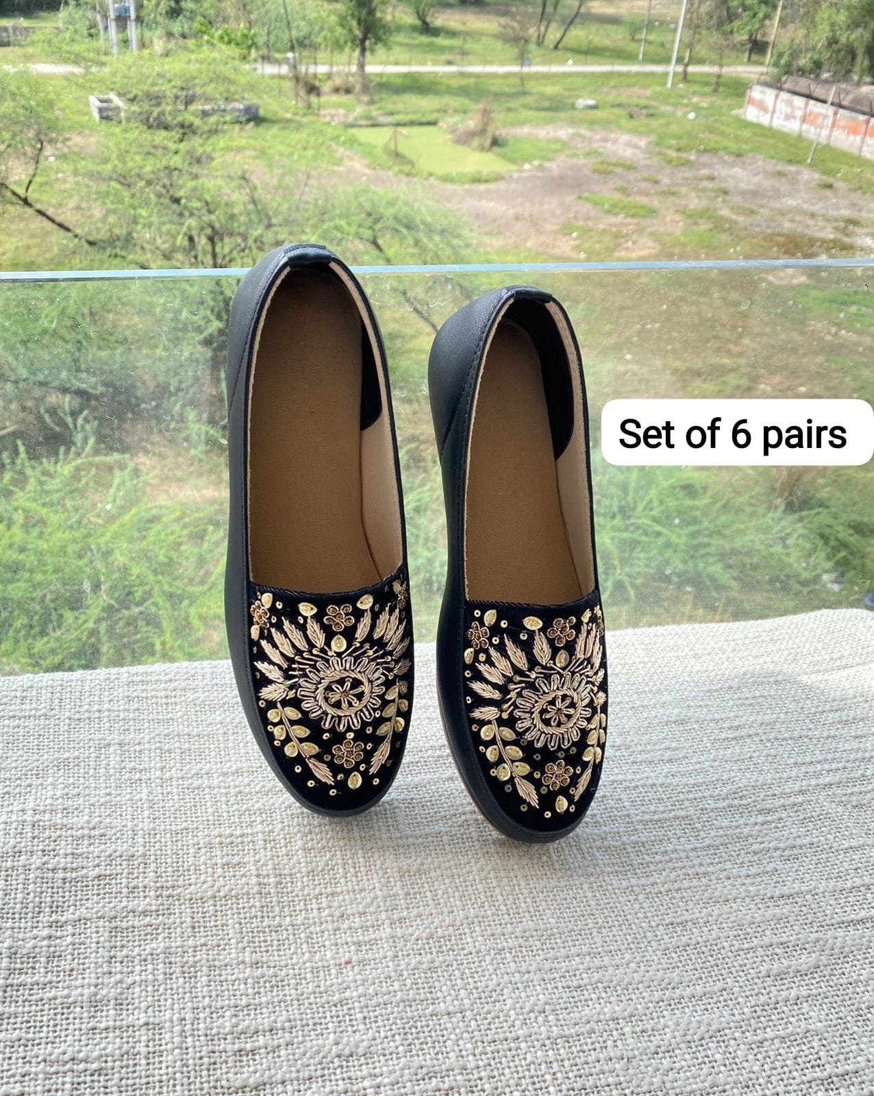 Embroidered Shoe
