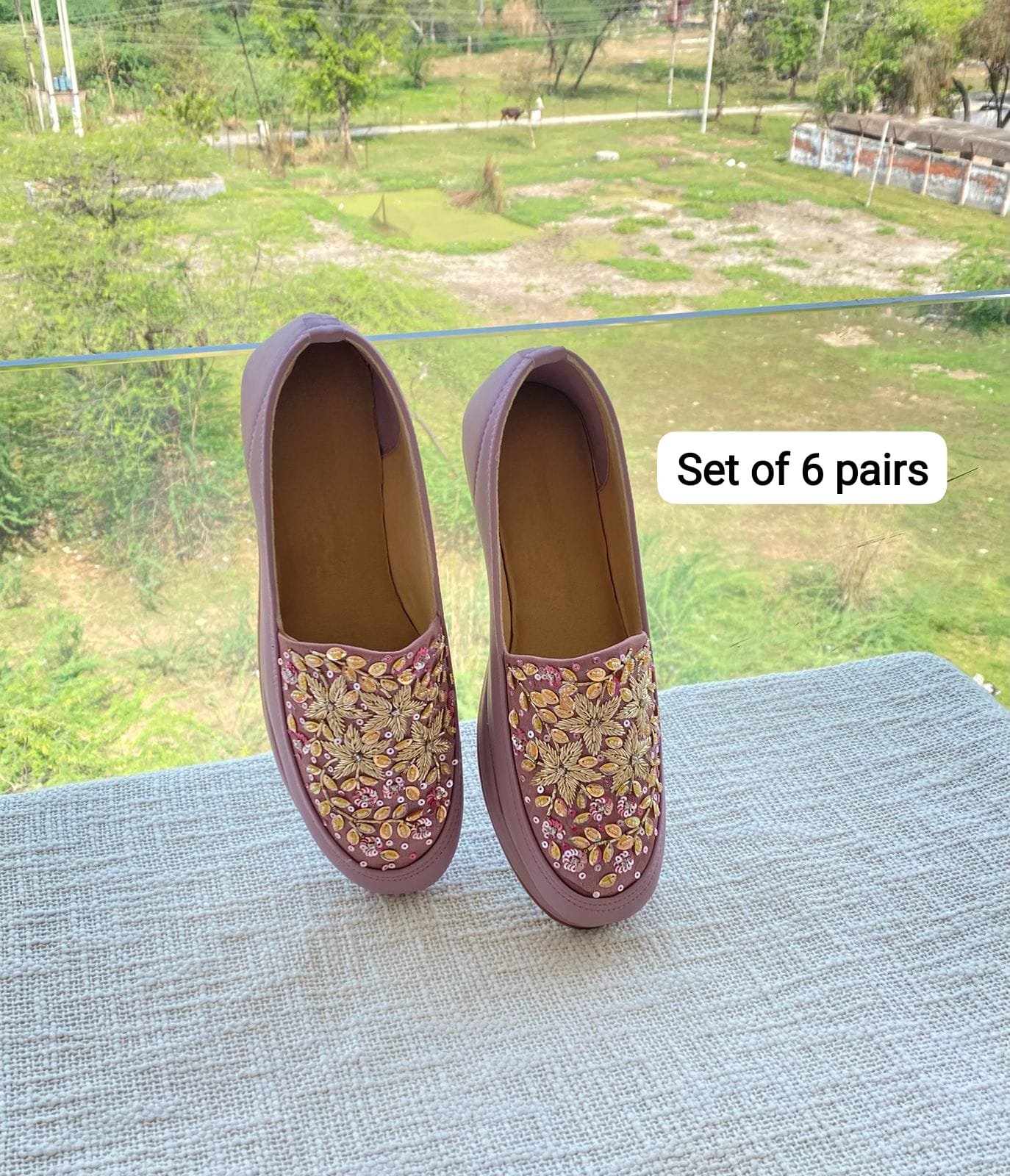 Embroidered Shoe