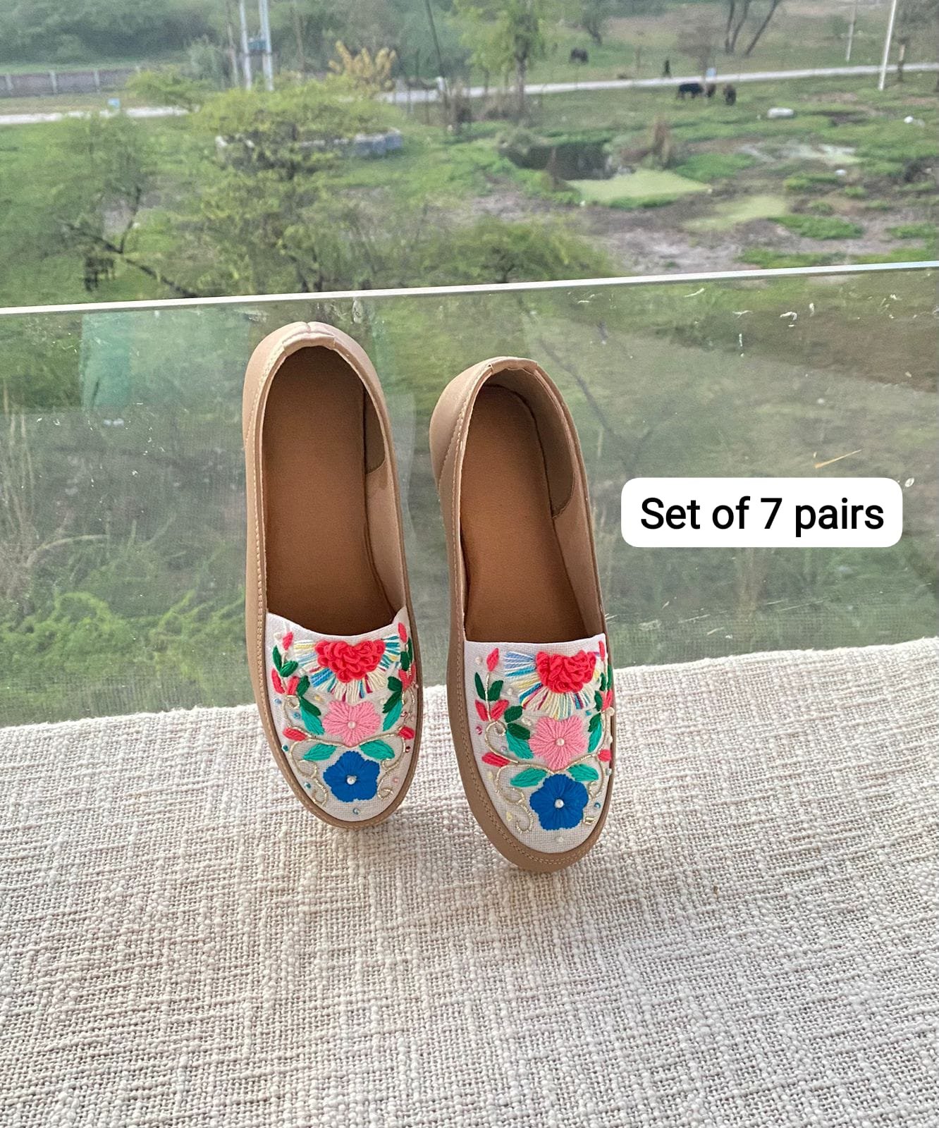 Embroidered Shoe